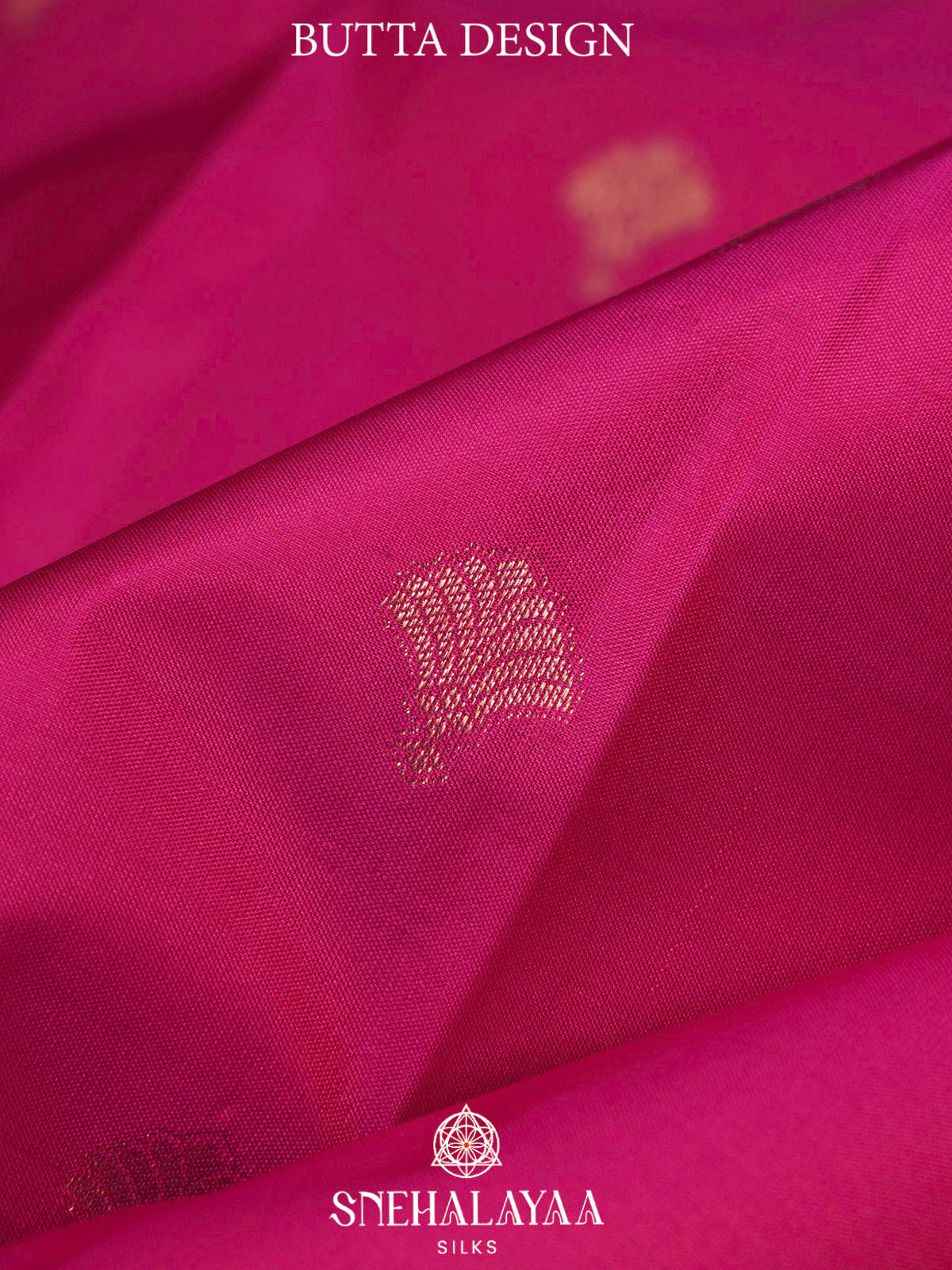 Magenta Pink  Kanjivaram Silk Saree