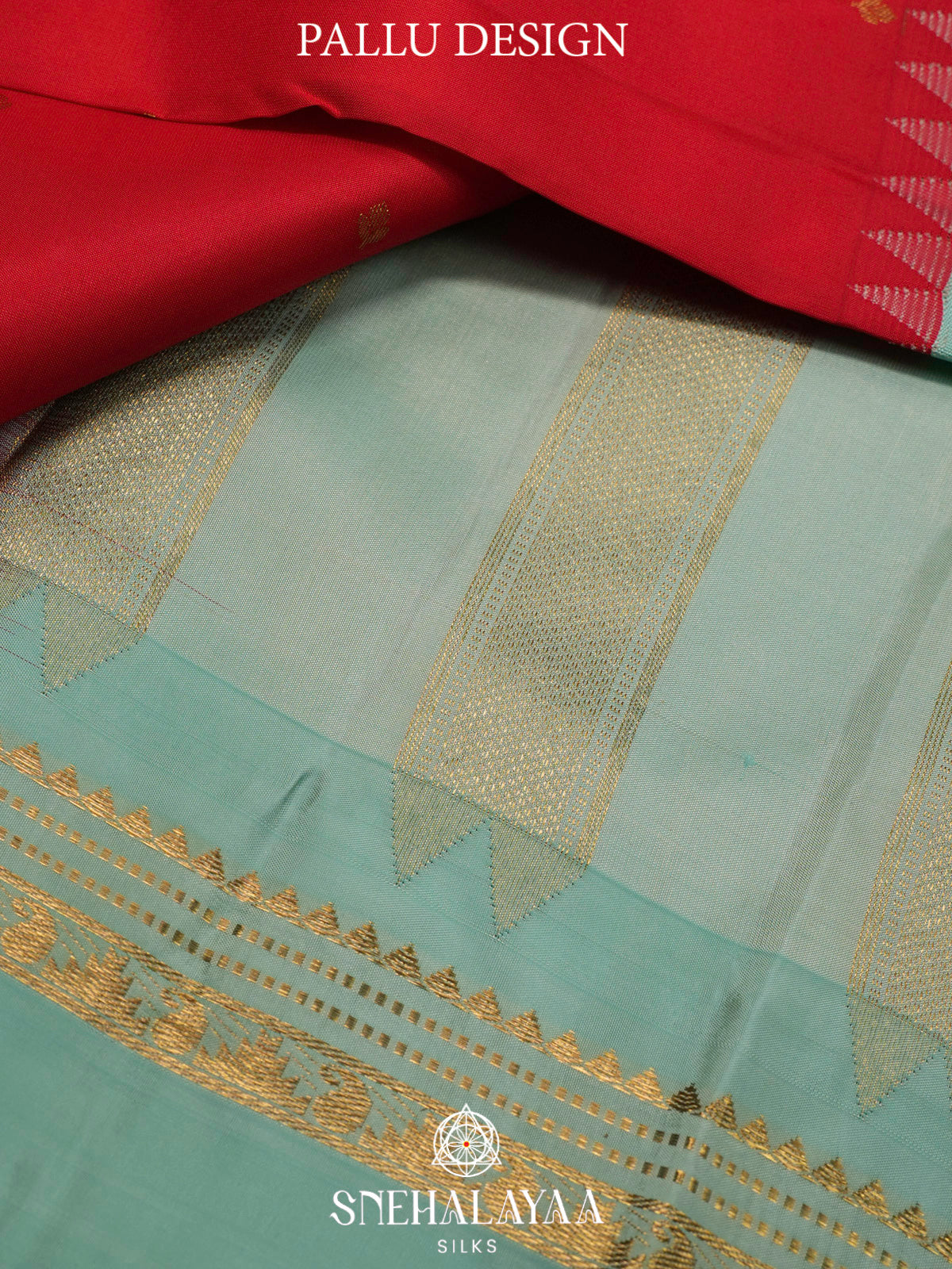 Red  Kanjivaram Silk Saree