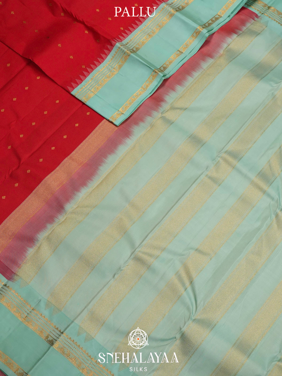 Red  Kanjivaram Silk Saree