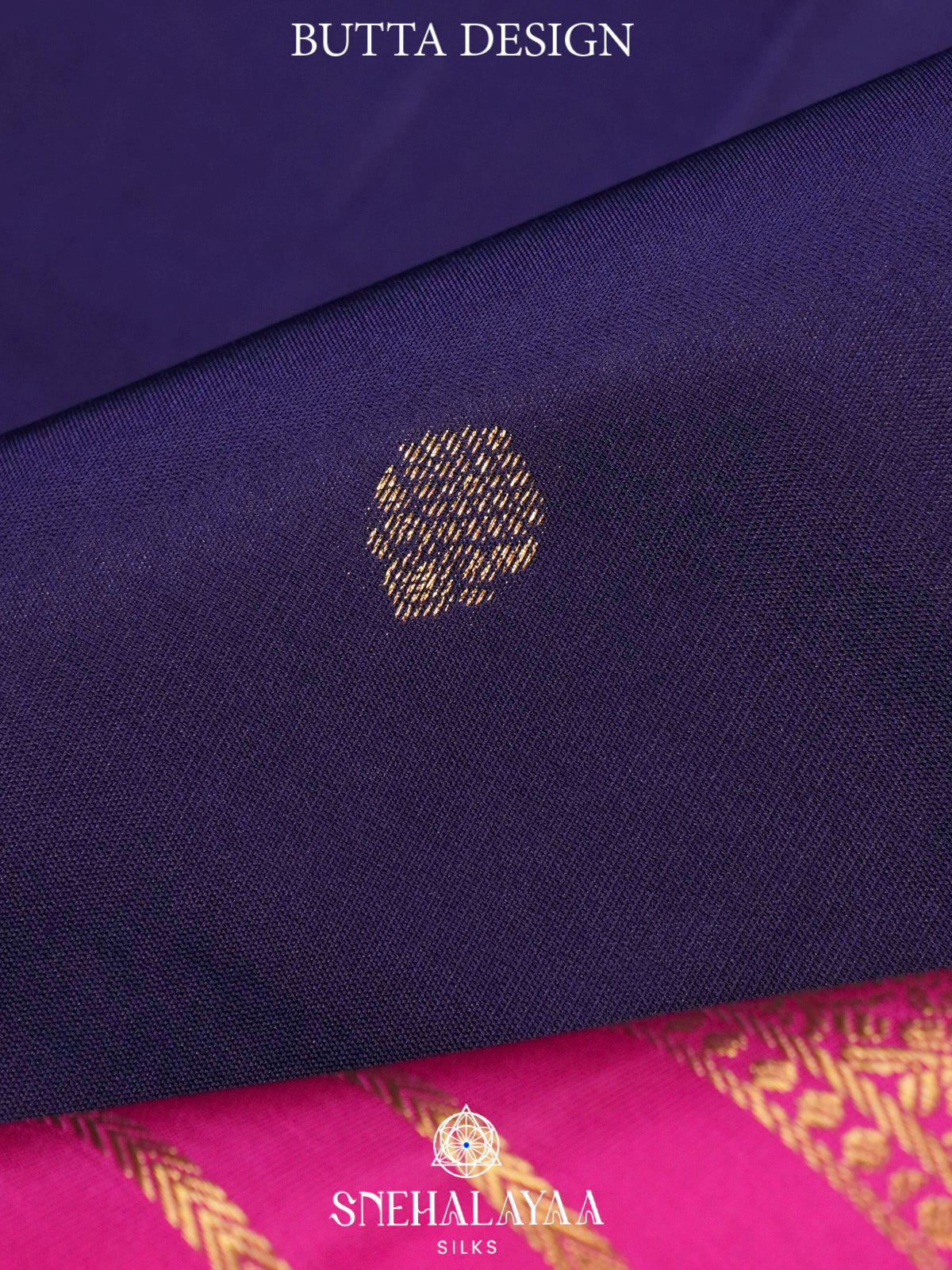 Purple  Kanjivaram Silk Saree