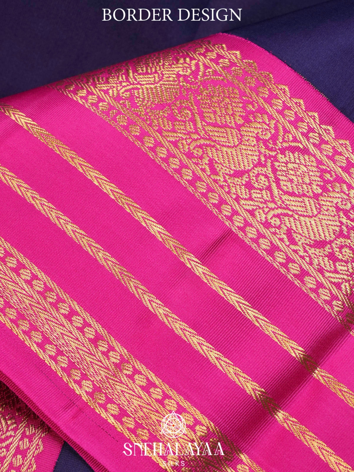 Purple  Kanjivaram Silk Saree