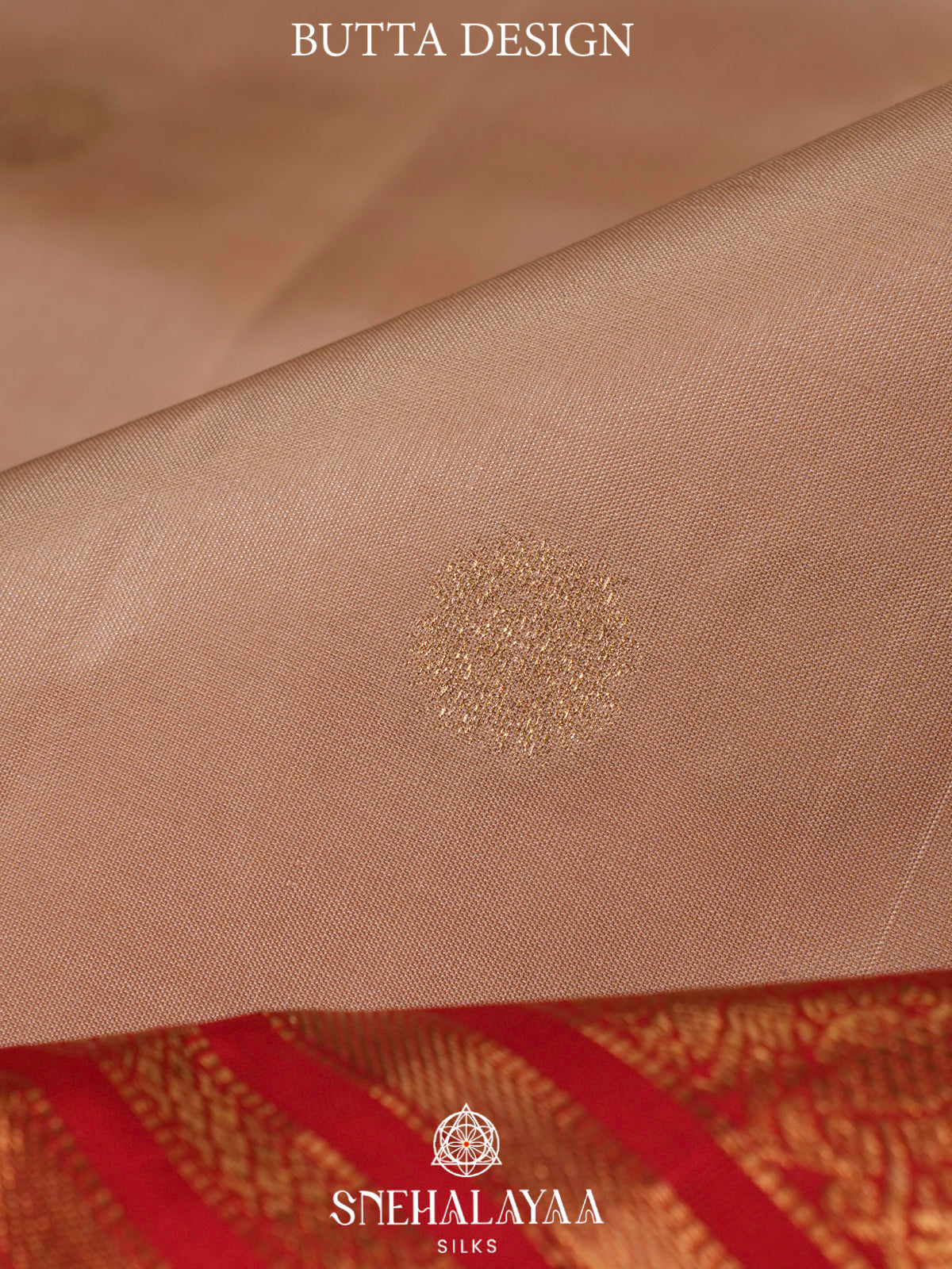 Cream  Kanjivaram Silk Saree