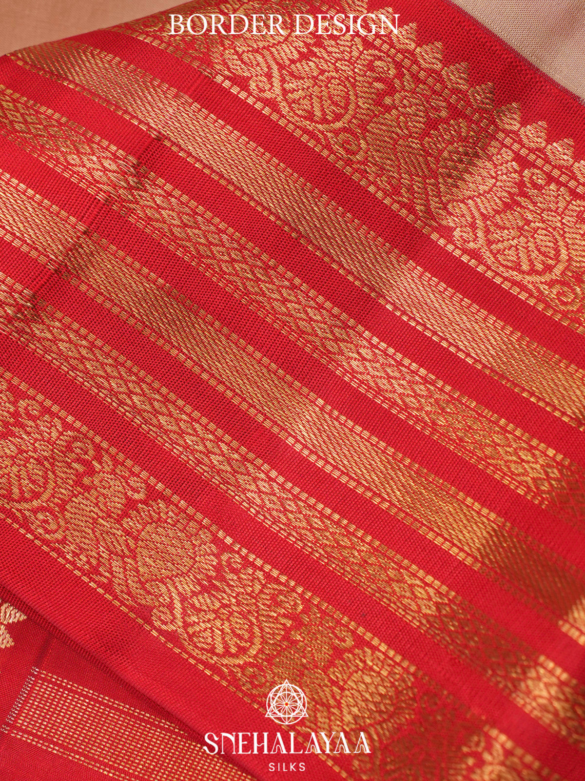 Cream  Kanjivaram Silk Saree