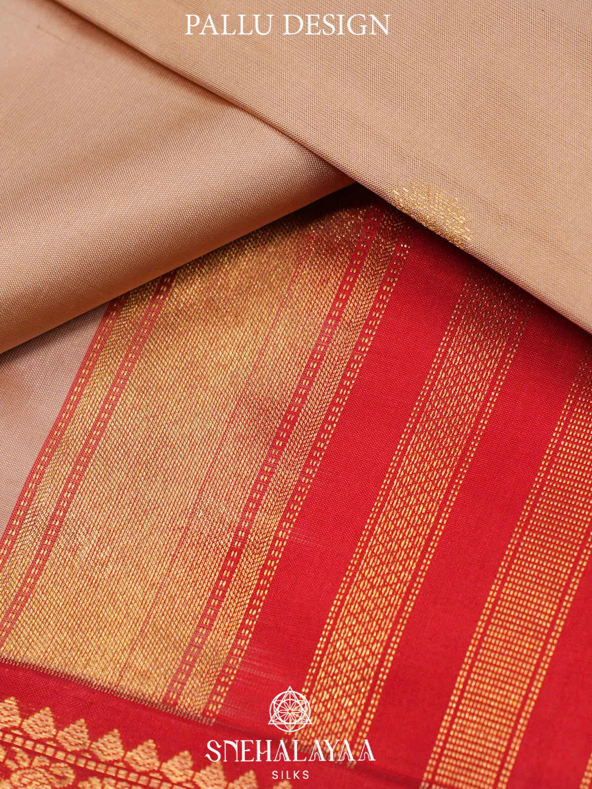 Cream  Kanjivaram Silk Saree