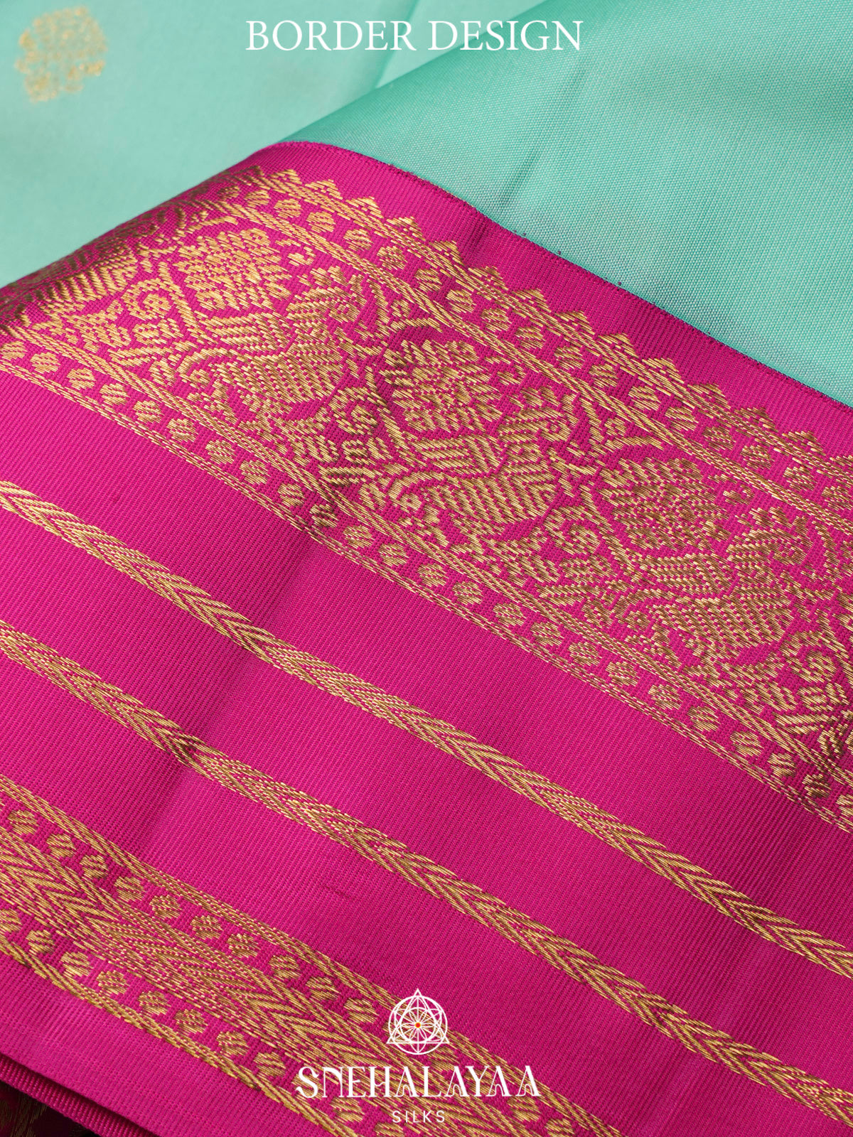 Sea Green  Kanjivaram Silk Saree