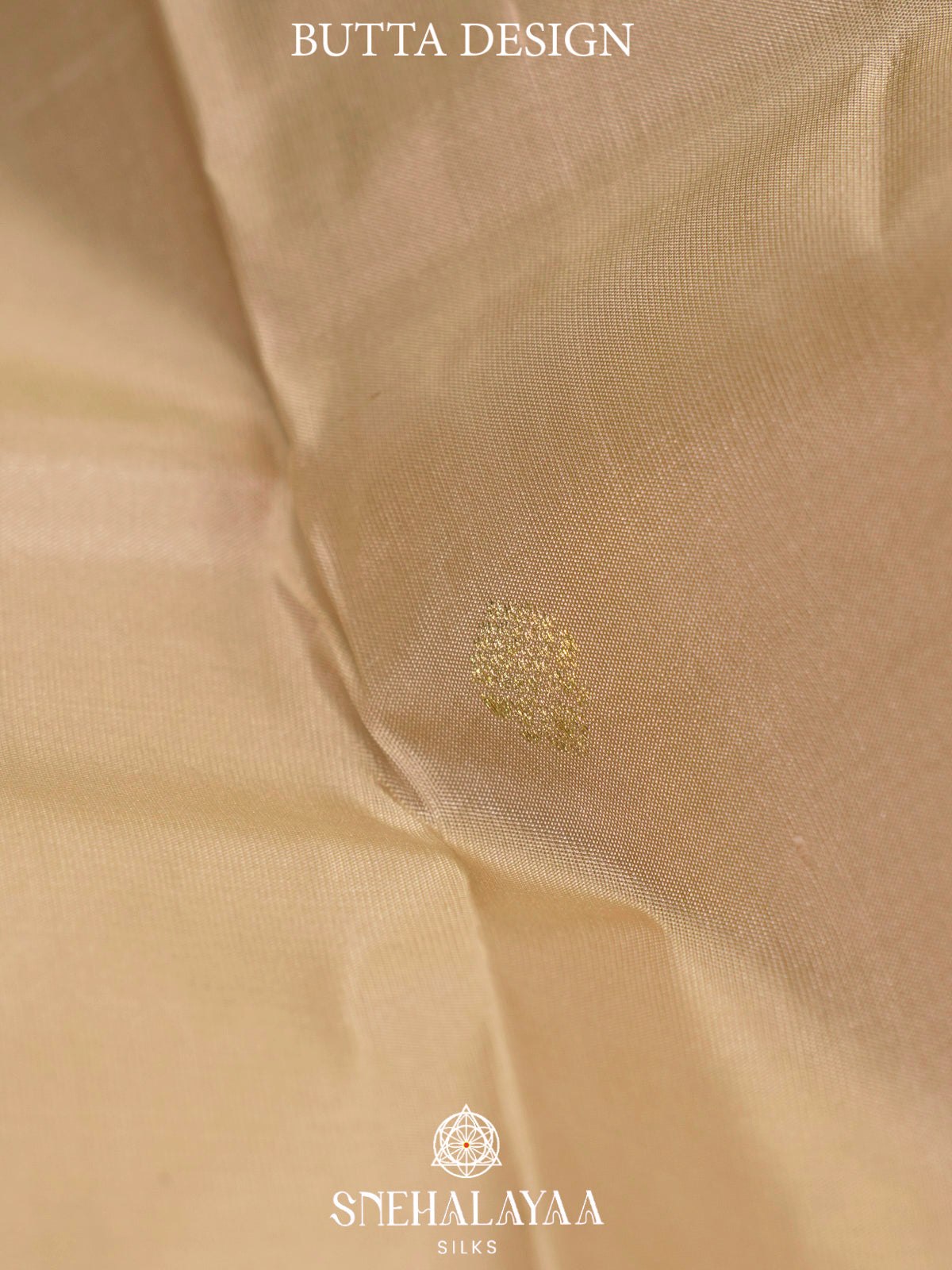 Cream Kanjivaram Silk Saree