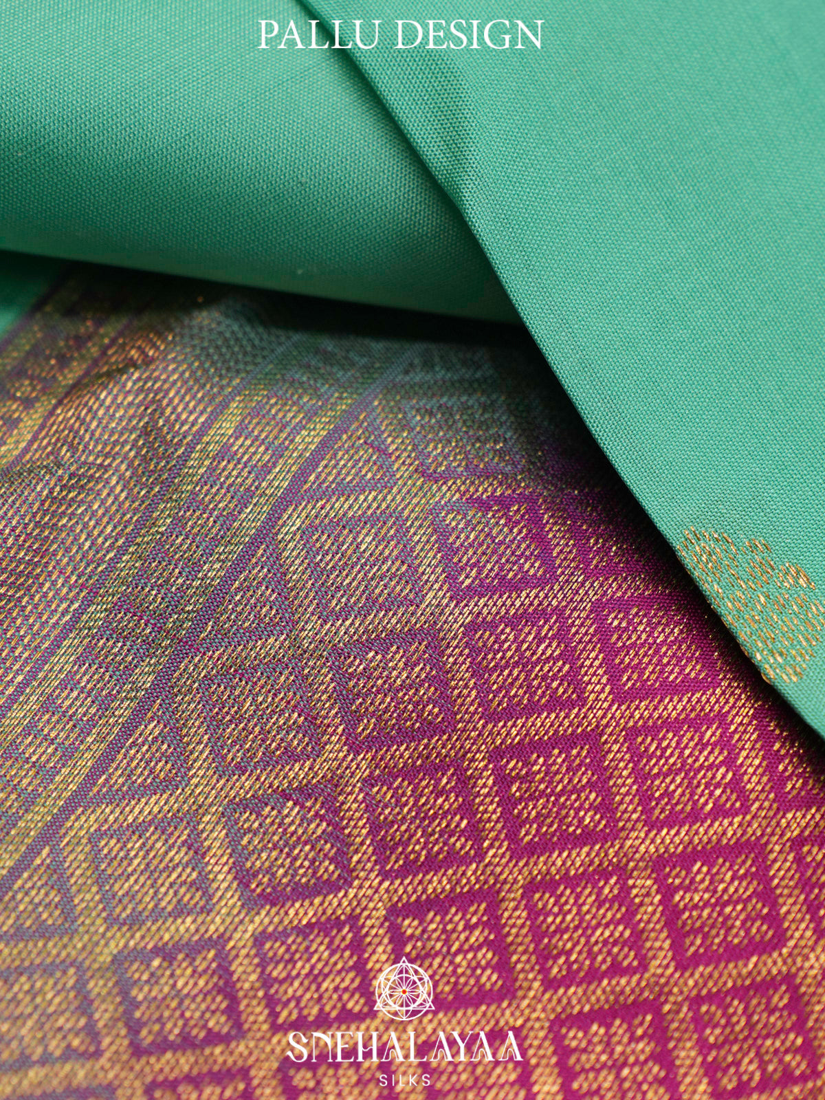 Mint Green  Kanjivaram Silk Saree