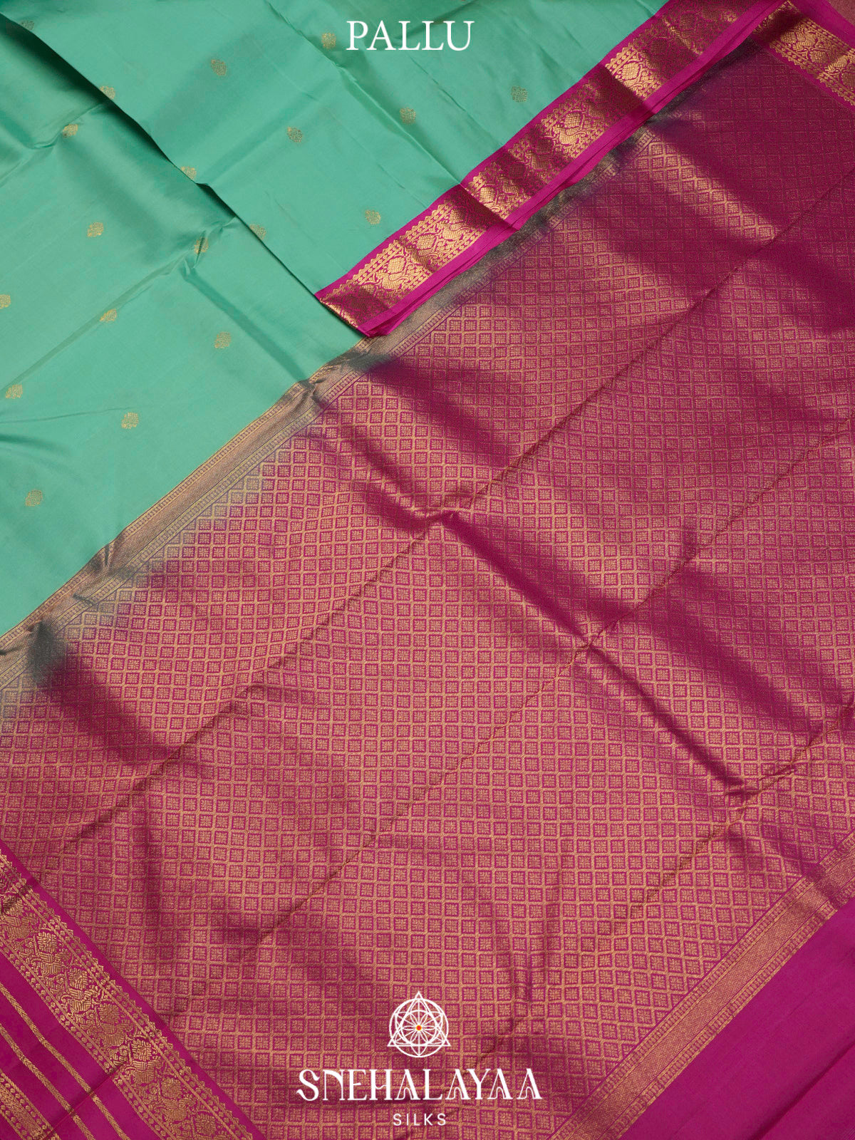 Mint Green  Kanjivaram Silk Saree