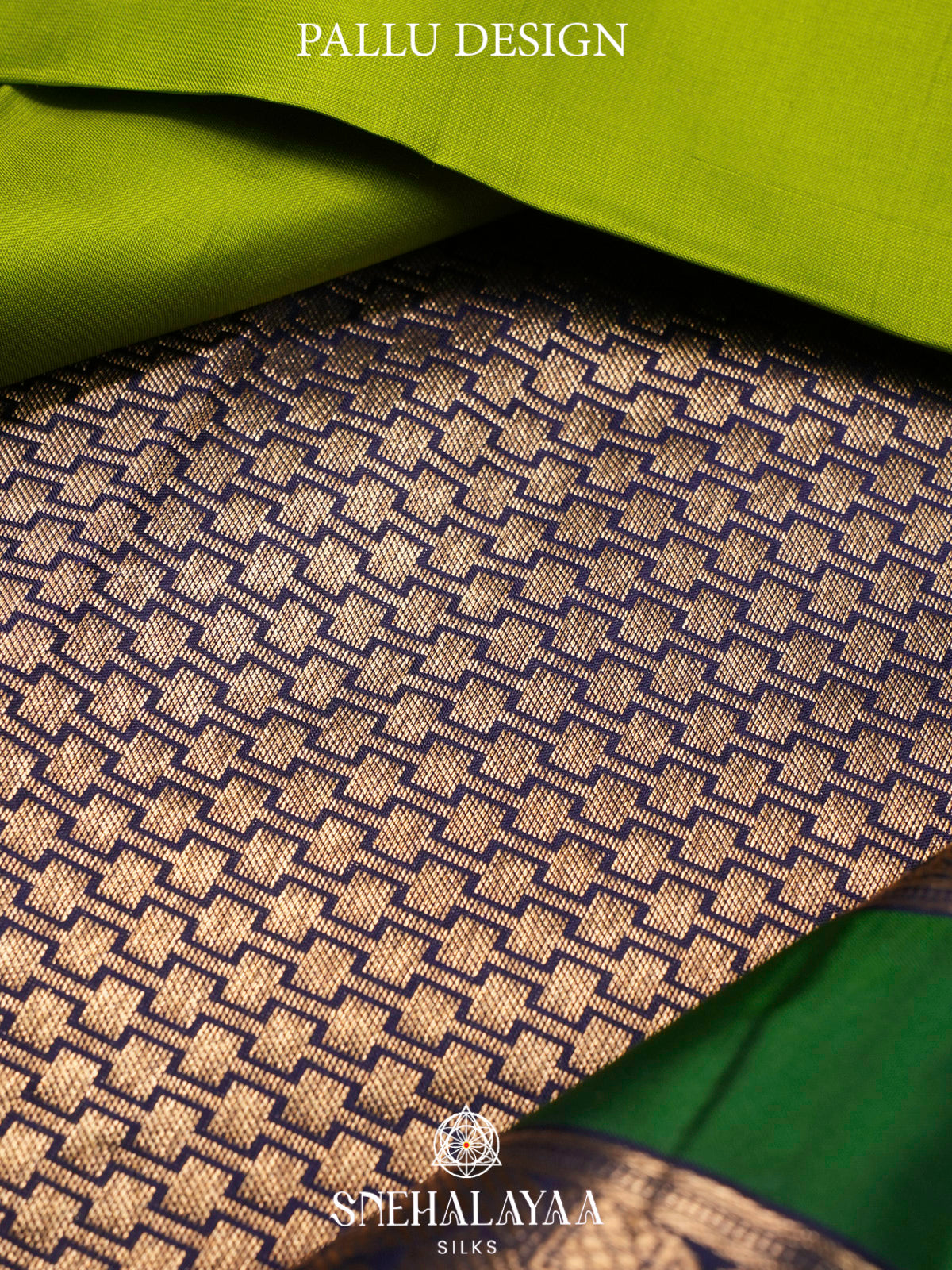 Lime Green  Kanjivaram Silk Saree