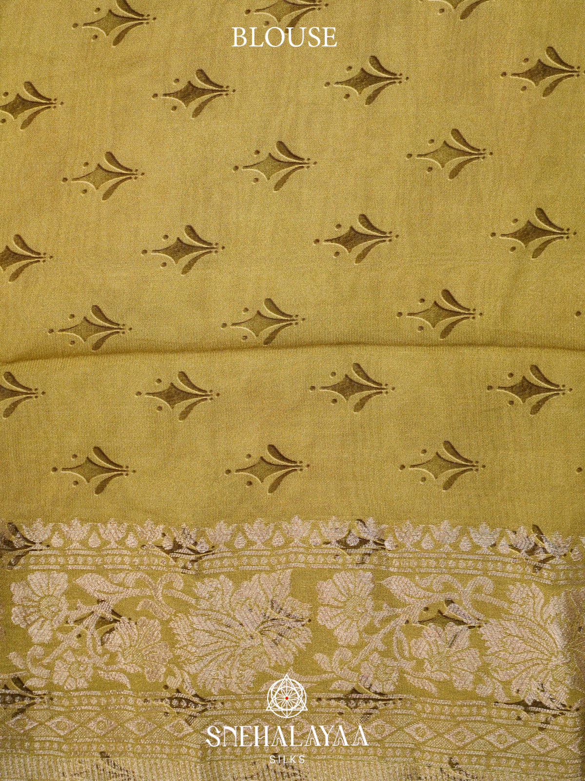 Yellow Georgette Saree