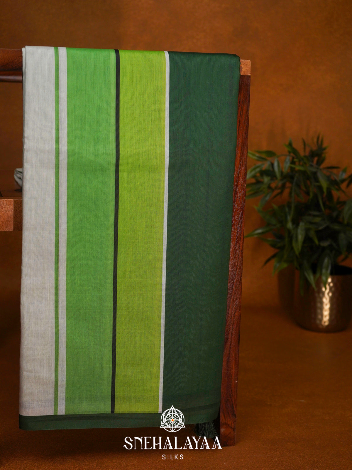 Multicolour  Linen Saree