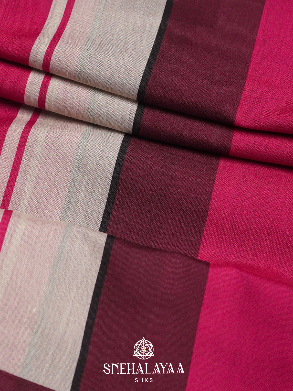 Multicolour  Linen Saree