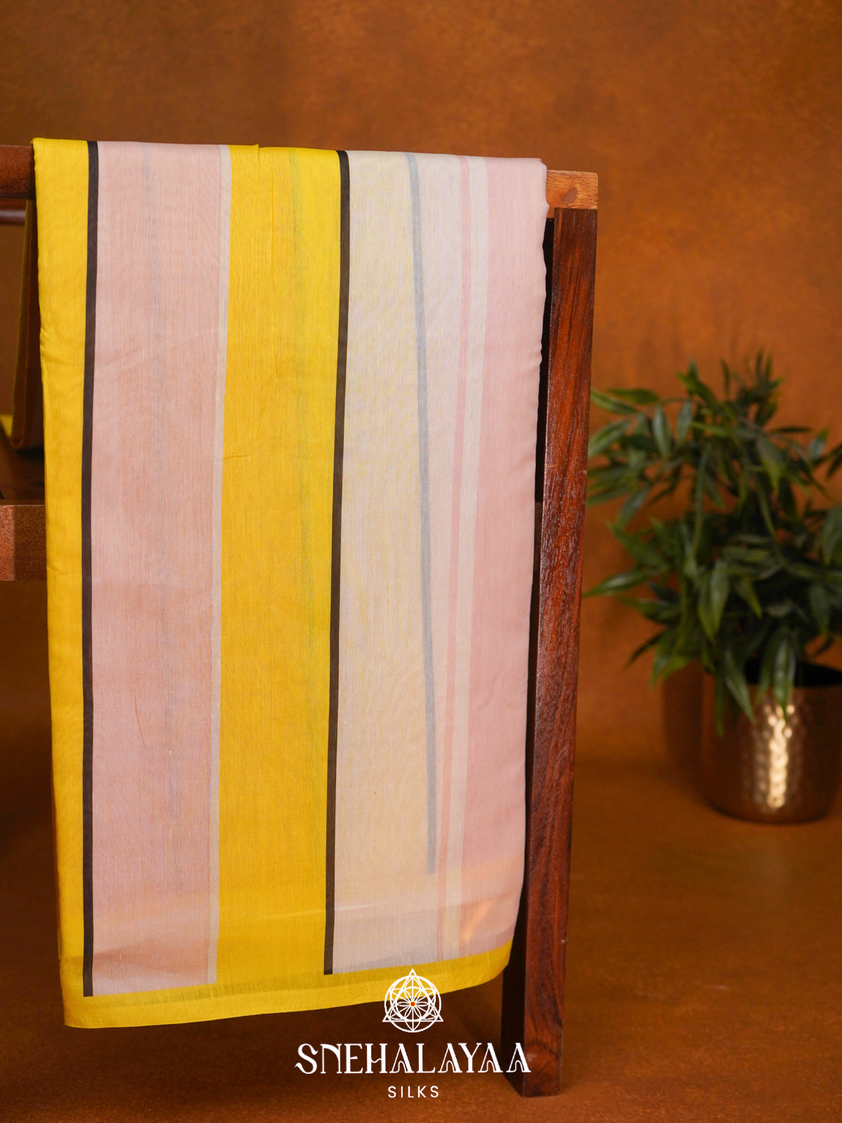 Multicolour  Linen Saree