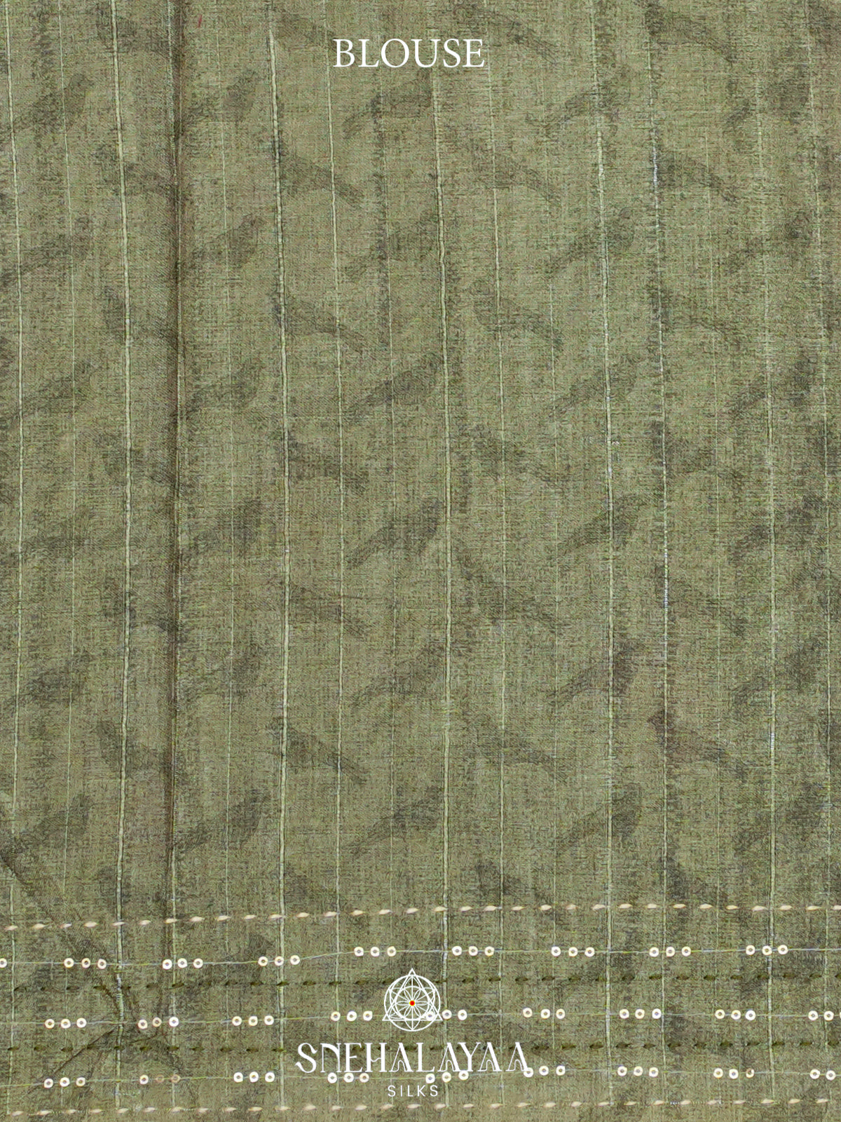 Green Tussar Saree