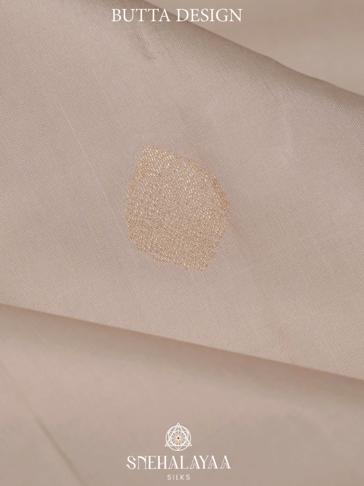 Off White Kanjivaram Silk Saree