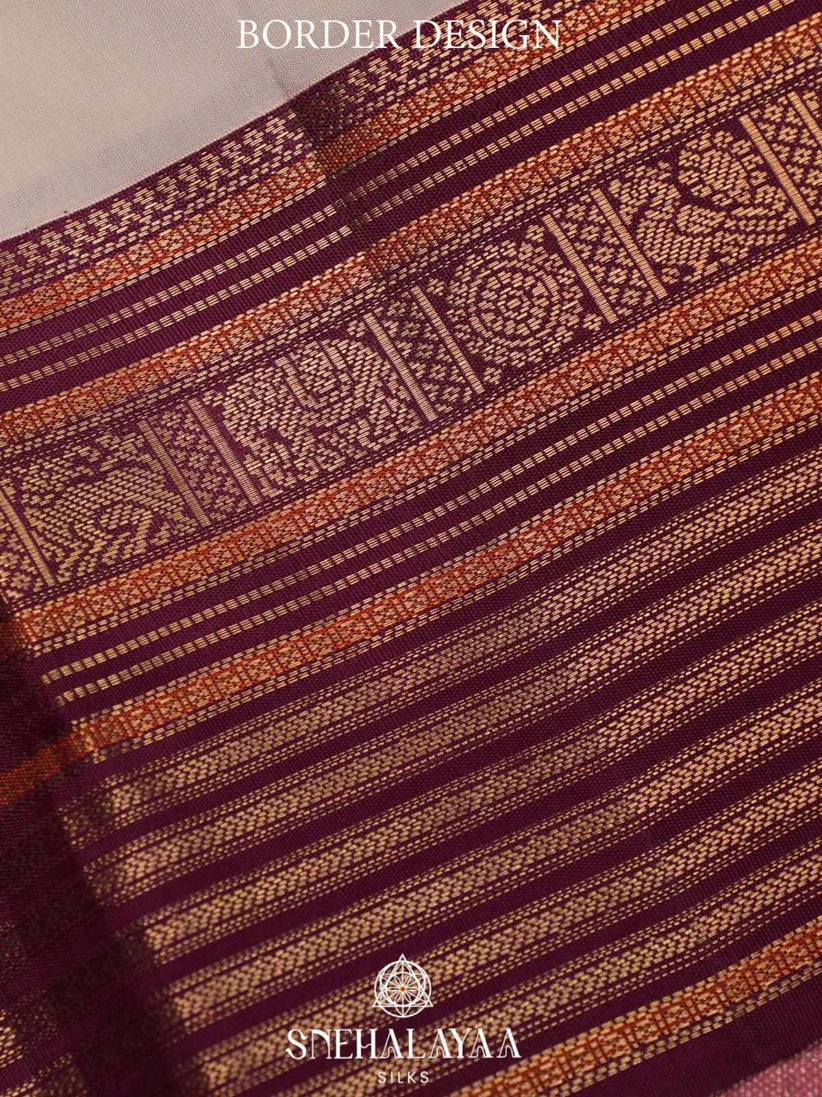 Off White Kanjivaram Silk Saree