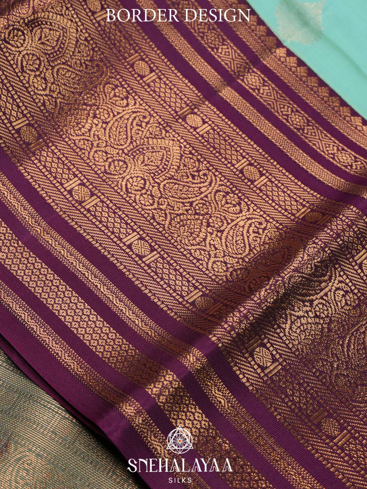 Mint Green  Kanjivaram Silk Saree