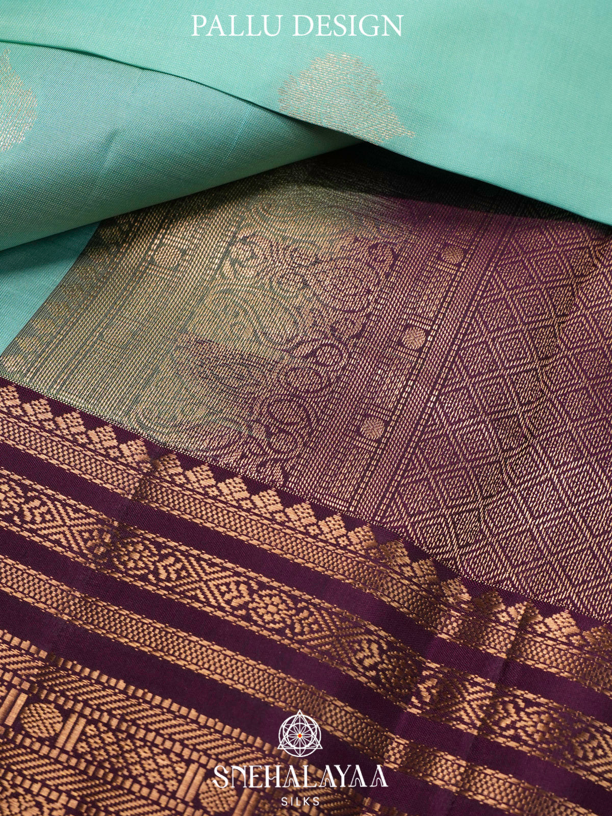 Mint Green  Kanjivaram Silk Saree