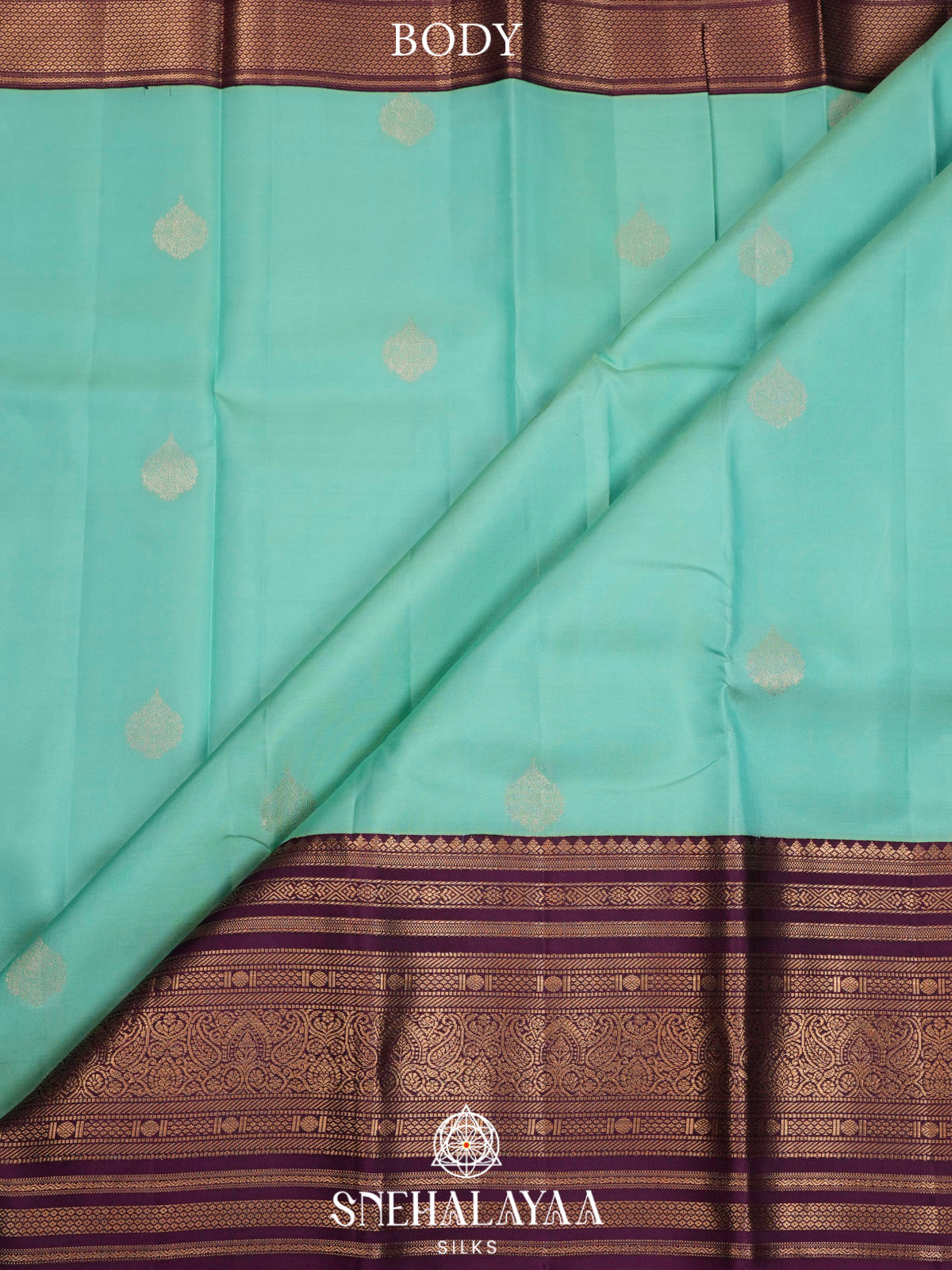 Mint Green  Kanjivaram Silk Saree