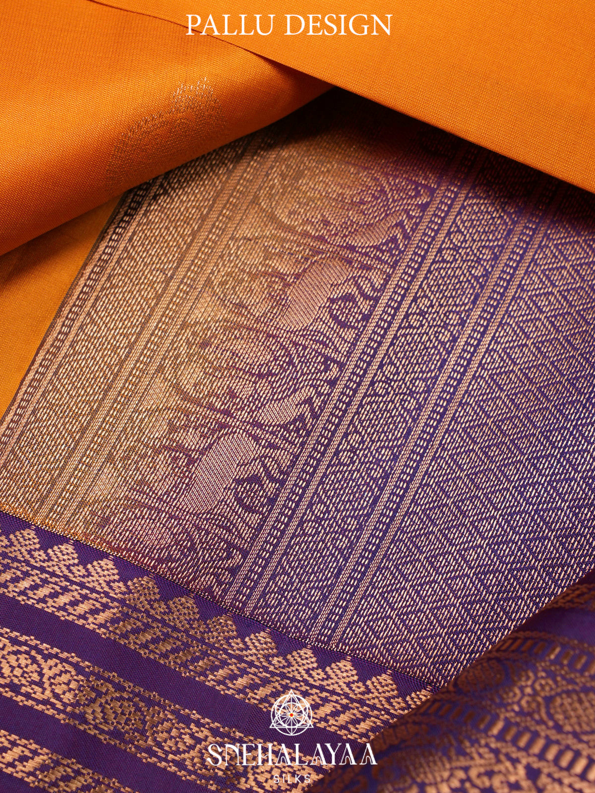Mango Yellow  Kanjivaram Silk Saree