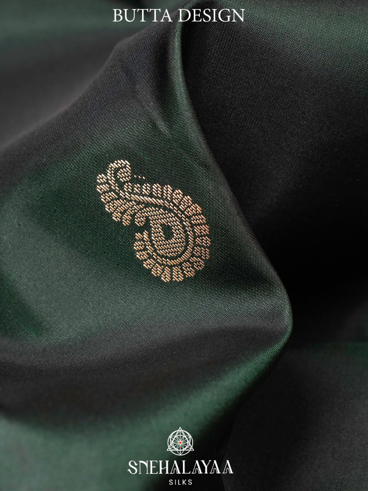Forest Green  Kanjivaram Silk Saree