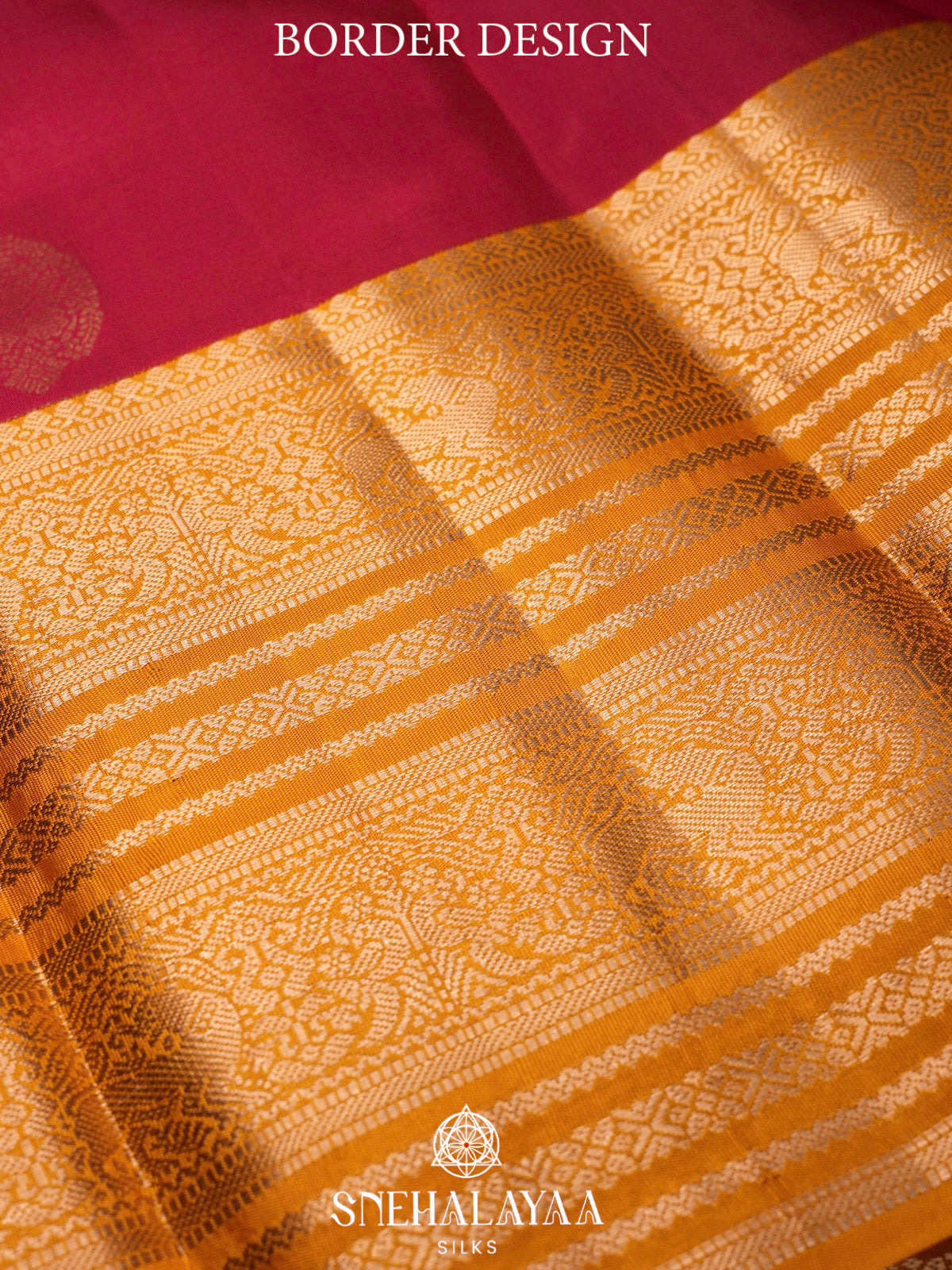 Red  Kanjivaram Silk Saree