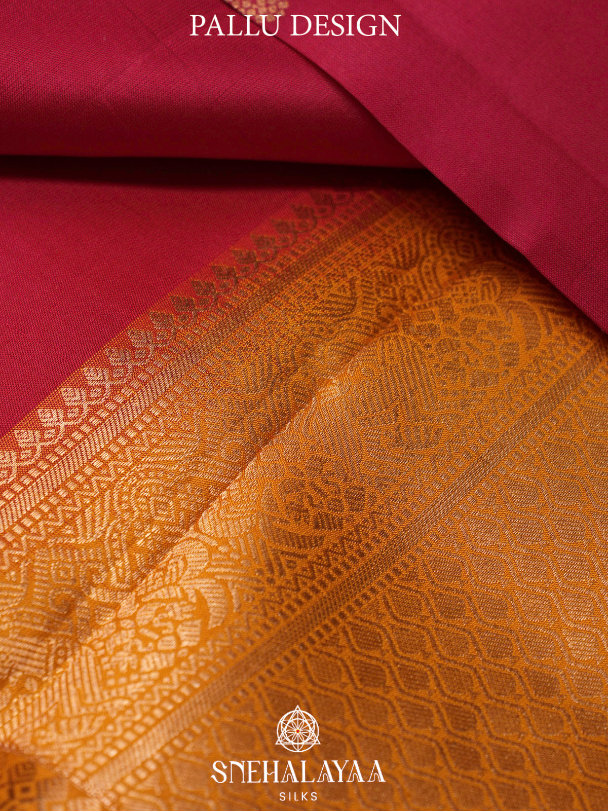 Red  Kanjivaram Silk Saree