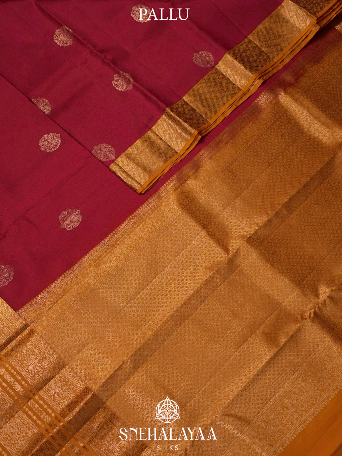 Red  Kanjivaram Silk Saree