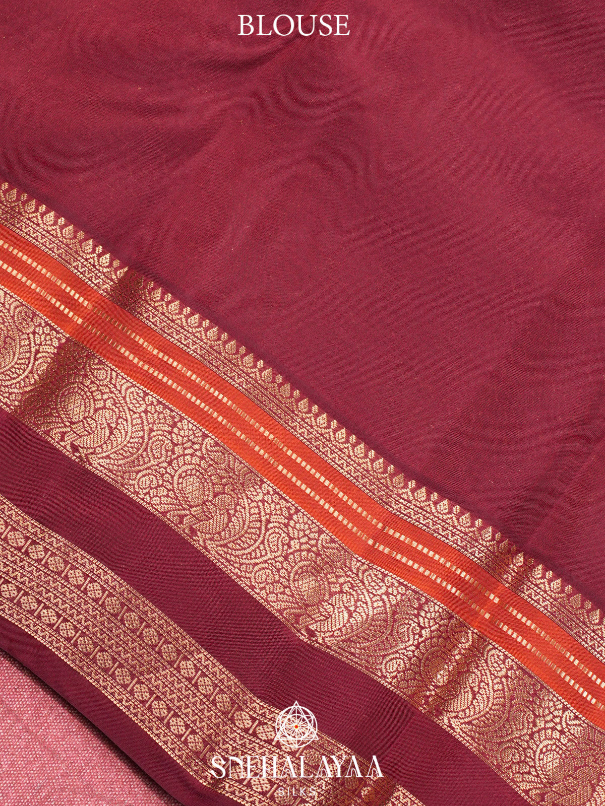 Purple  Kanjivaram Silk Saree