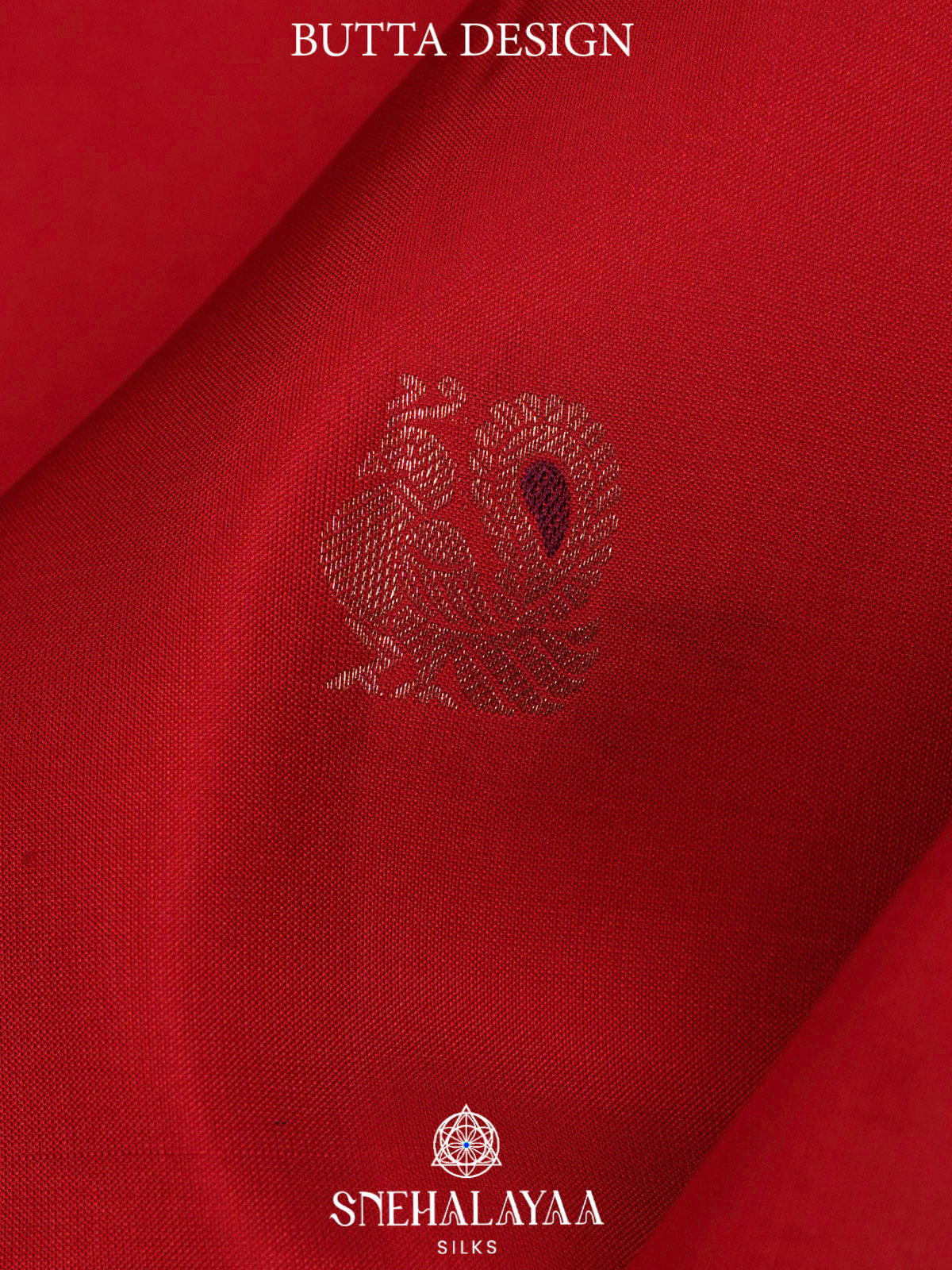Red  Kanjivaram Silk Saree