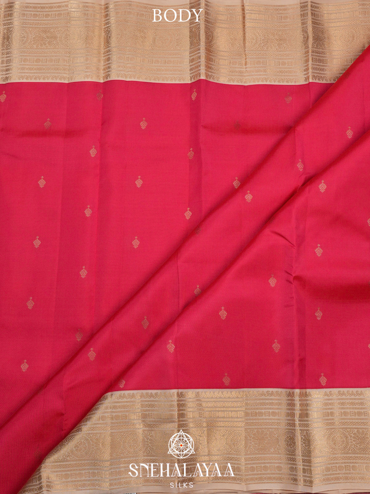 Ruby Red  Kanjivaram Silk Saree