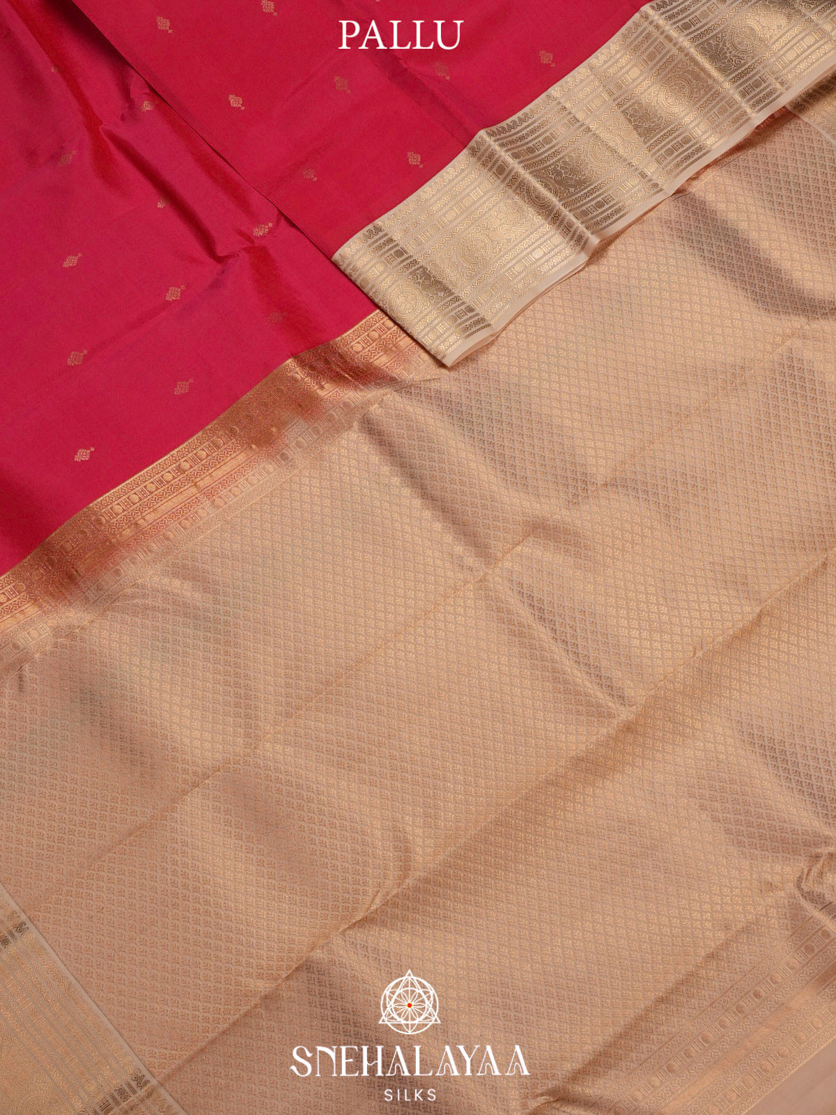 Ruby Red  Kanjivaram Silk Saree