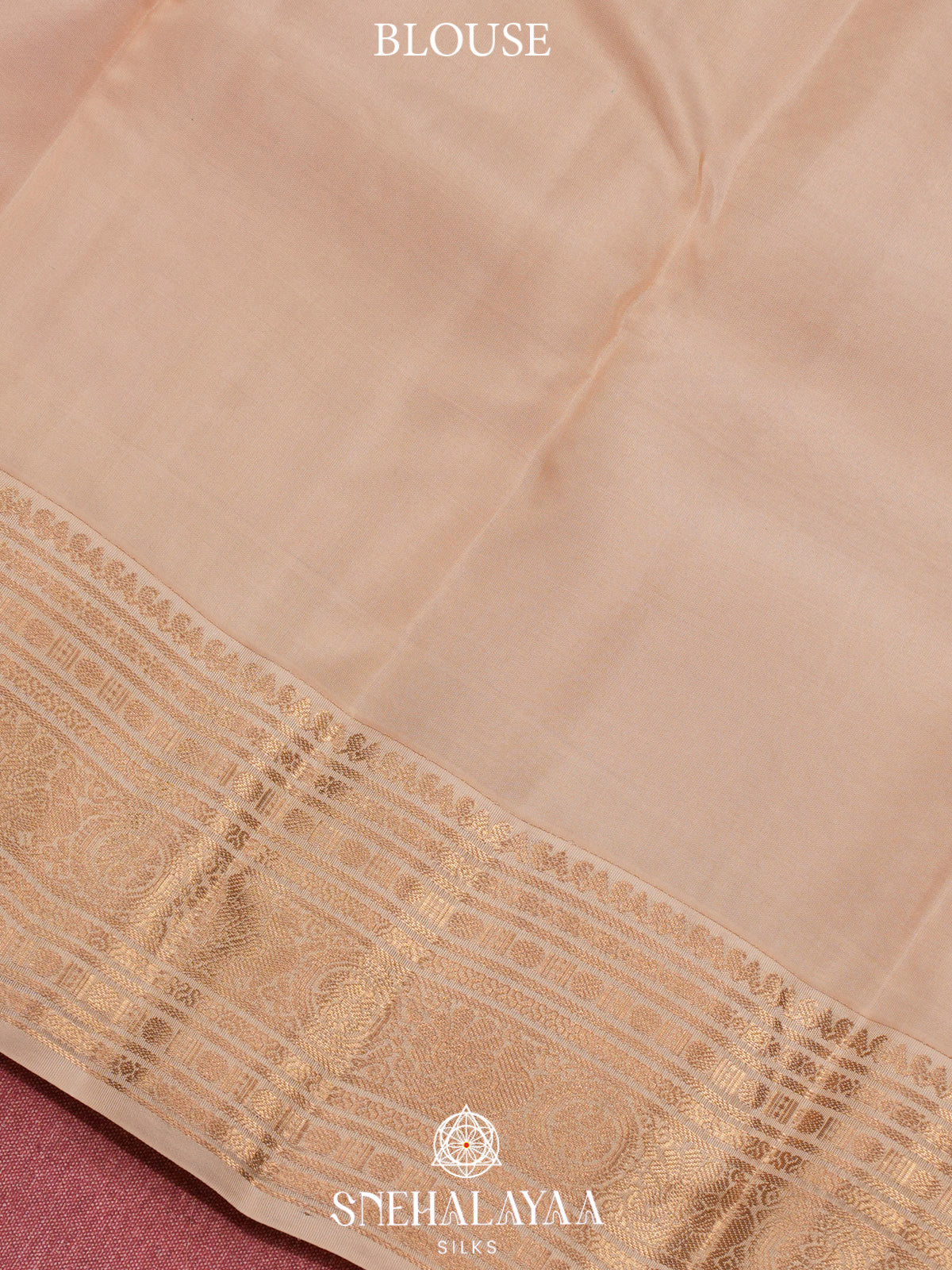 Ruby Red  Kanjivaram Silk Saree