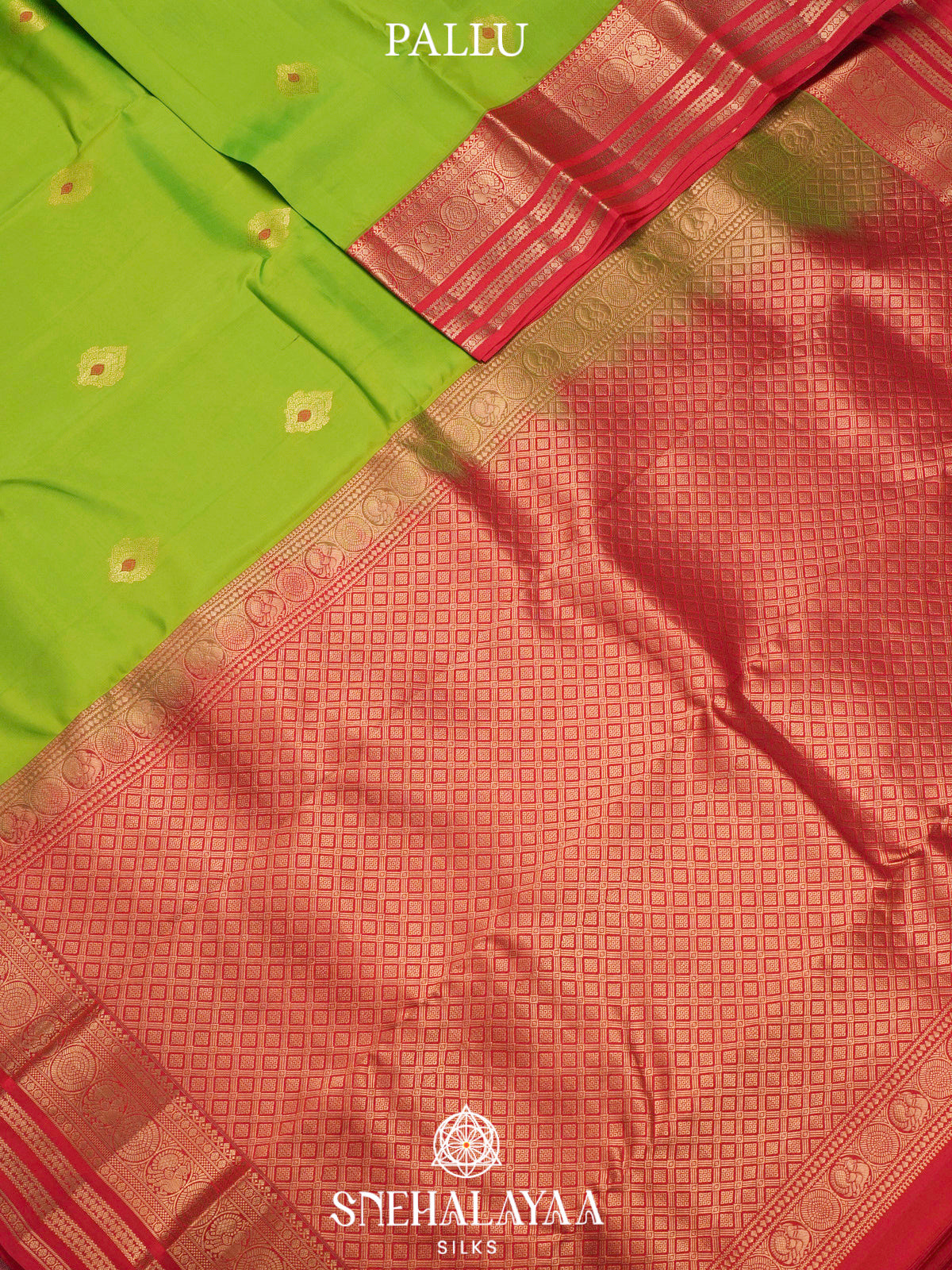 Green  Kanjivaram Silk Saree