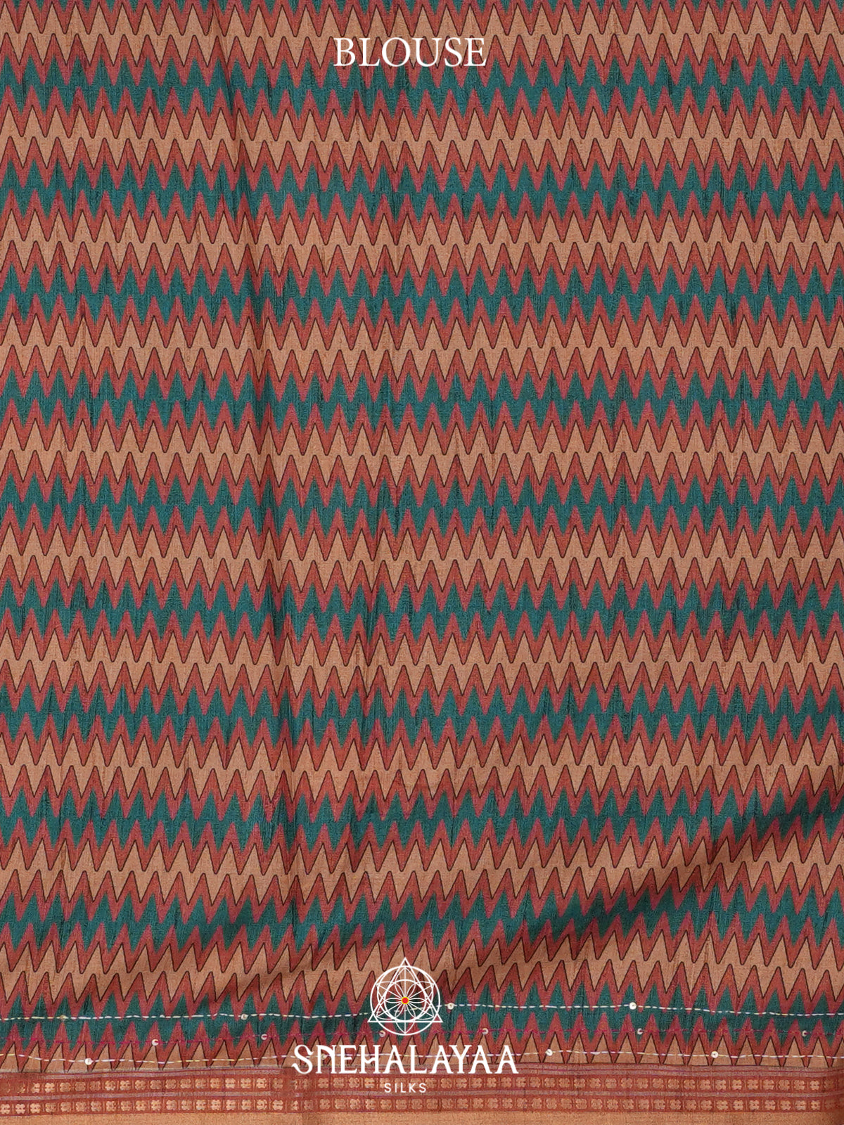 Green Tussar saree