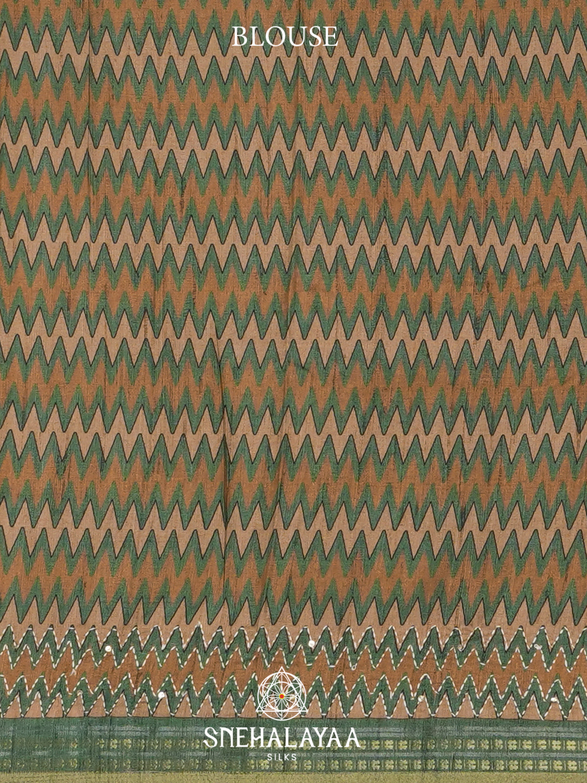 Mustard Tussar saree