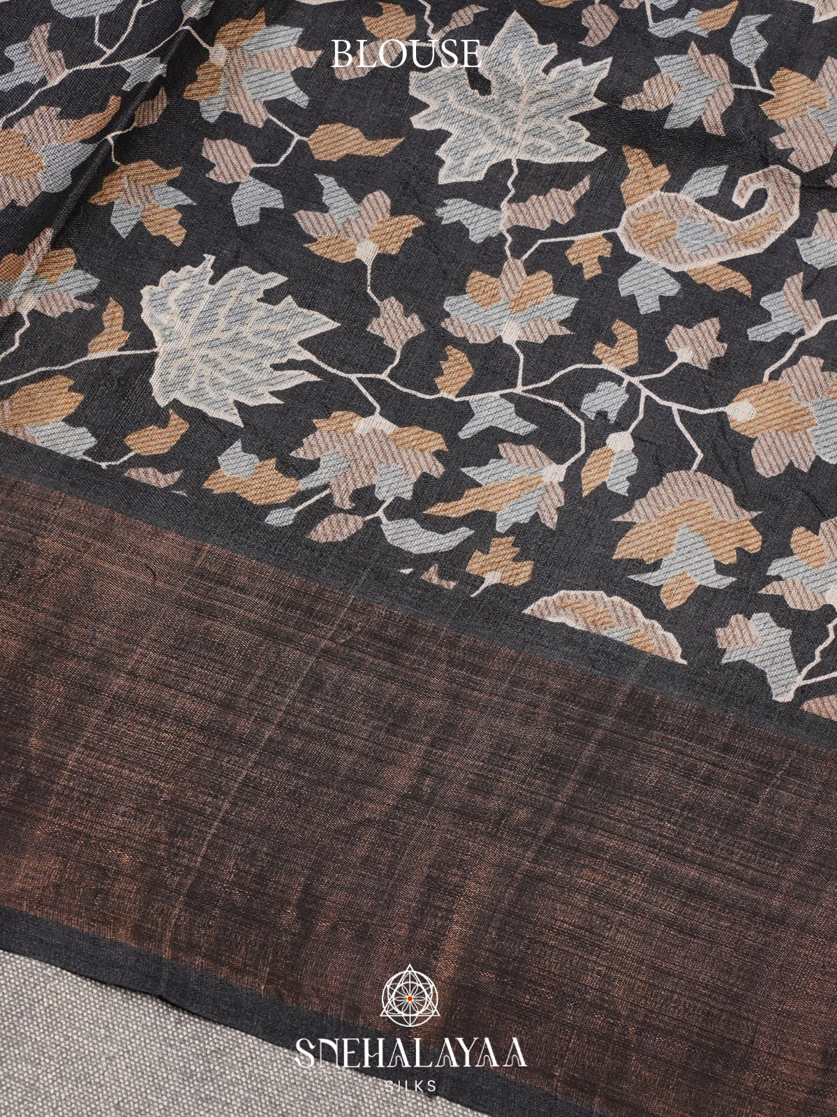 Pink Tussar Saree