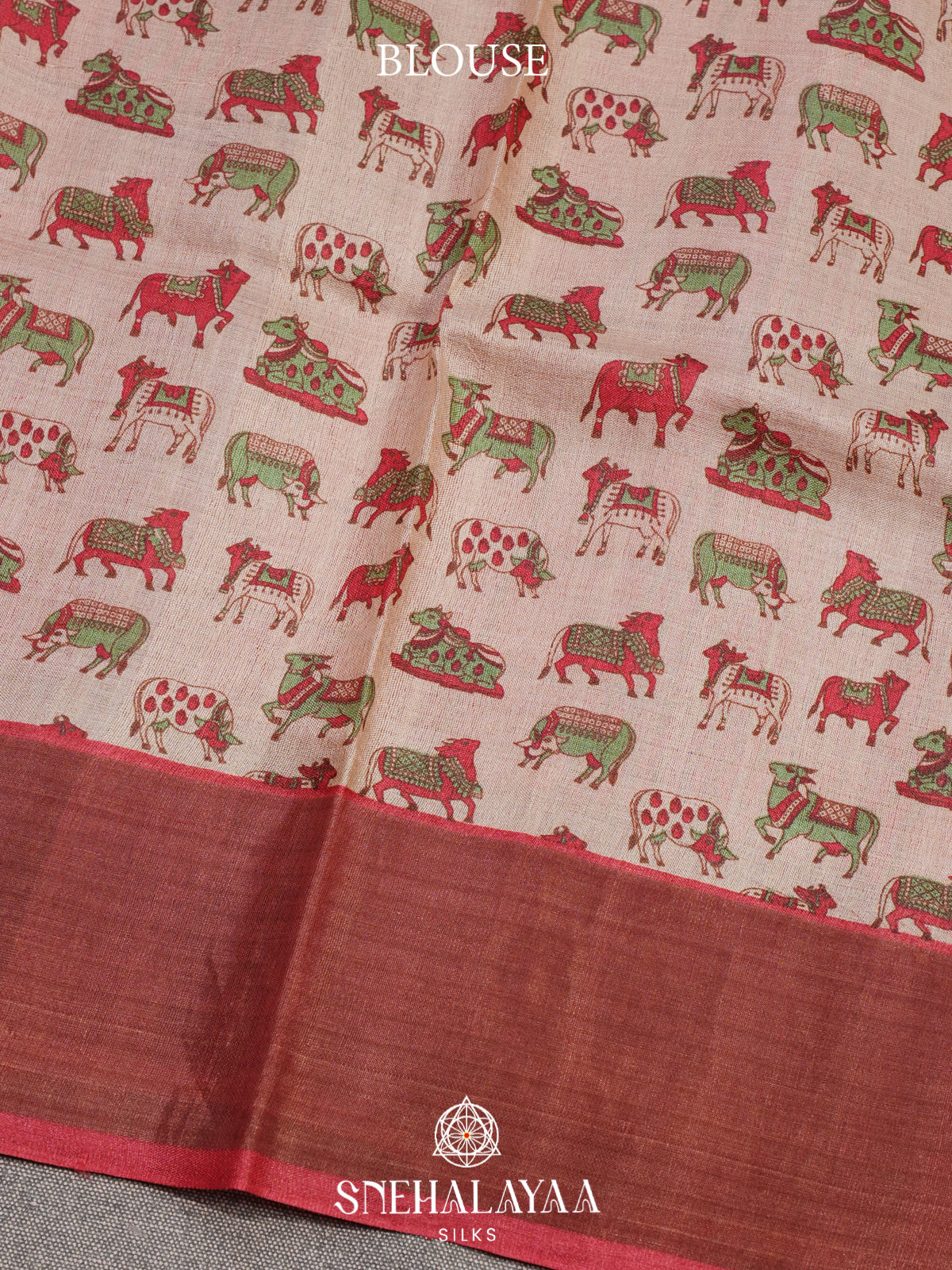 Off White Tussar Saree