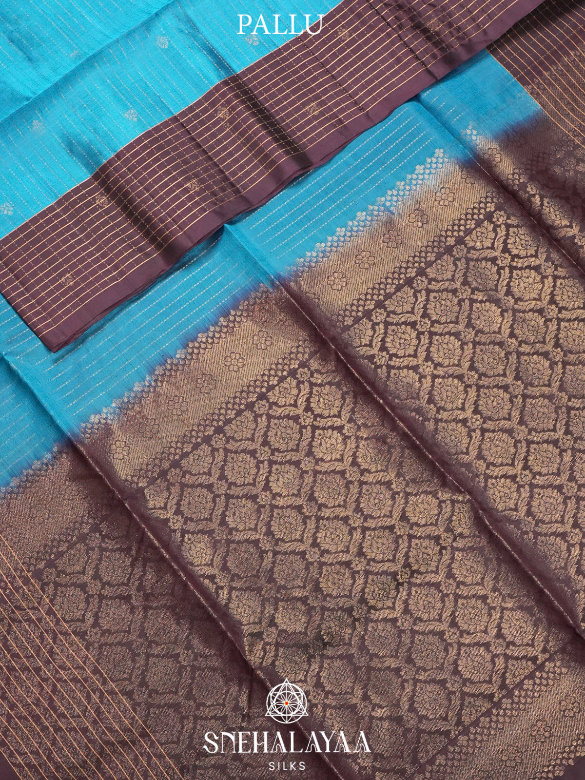 Mint Blue Soft Silk Saree