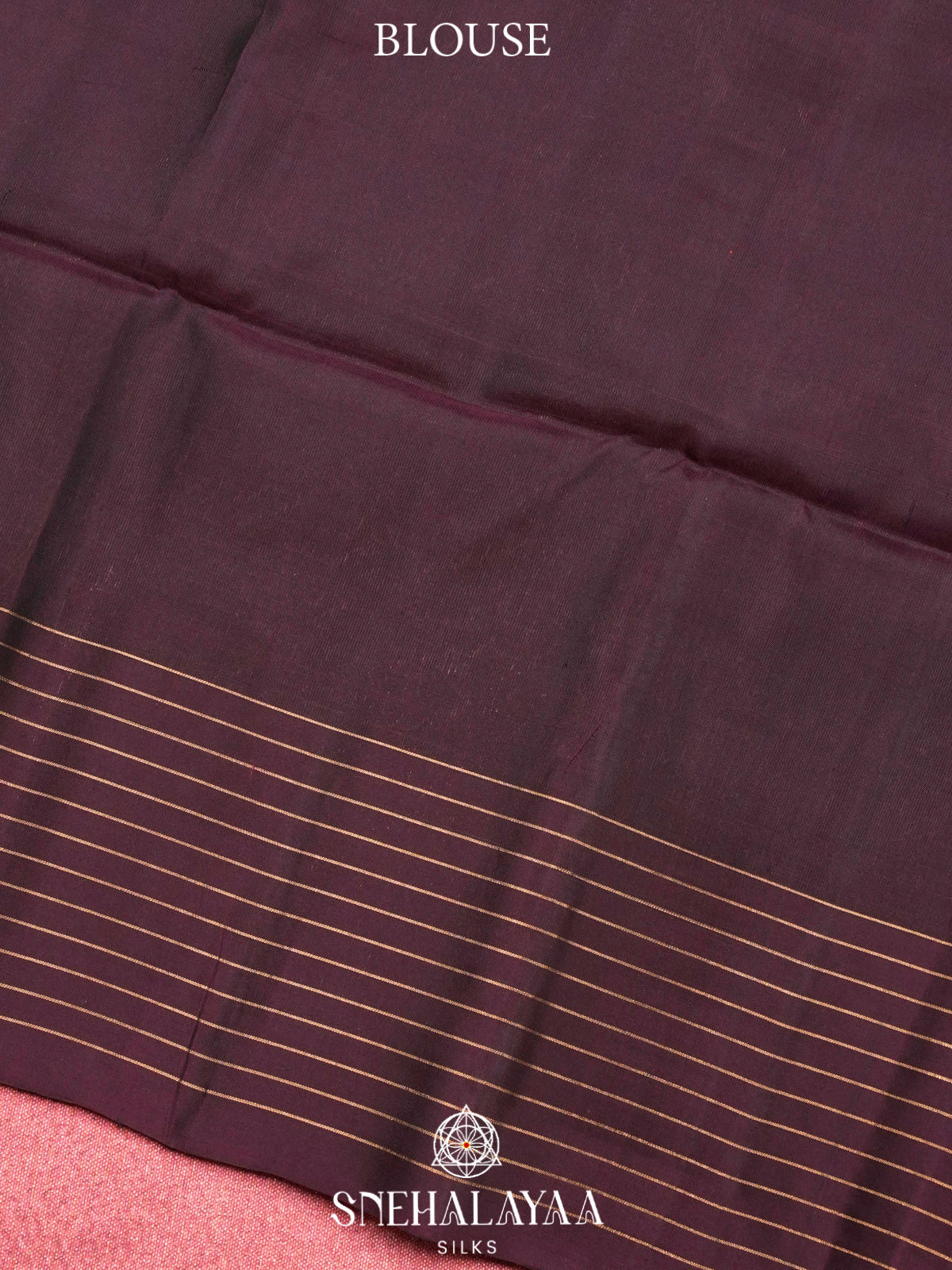 Burnt Orange Soft Silk Saree