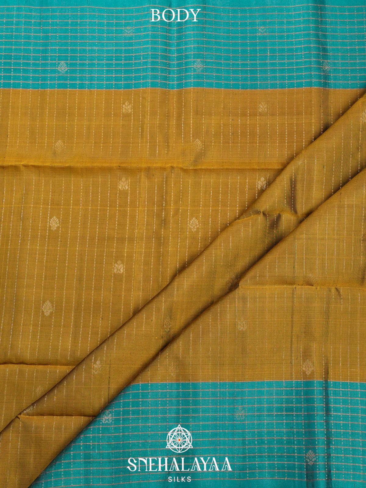 Mustard Yellow Soft Silk Saree