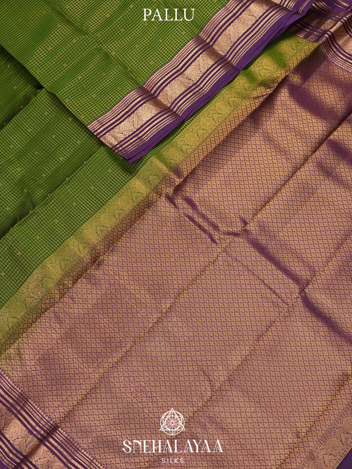 Emerald Green Kanjivaram Silk Saree