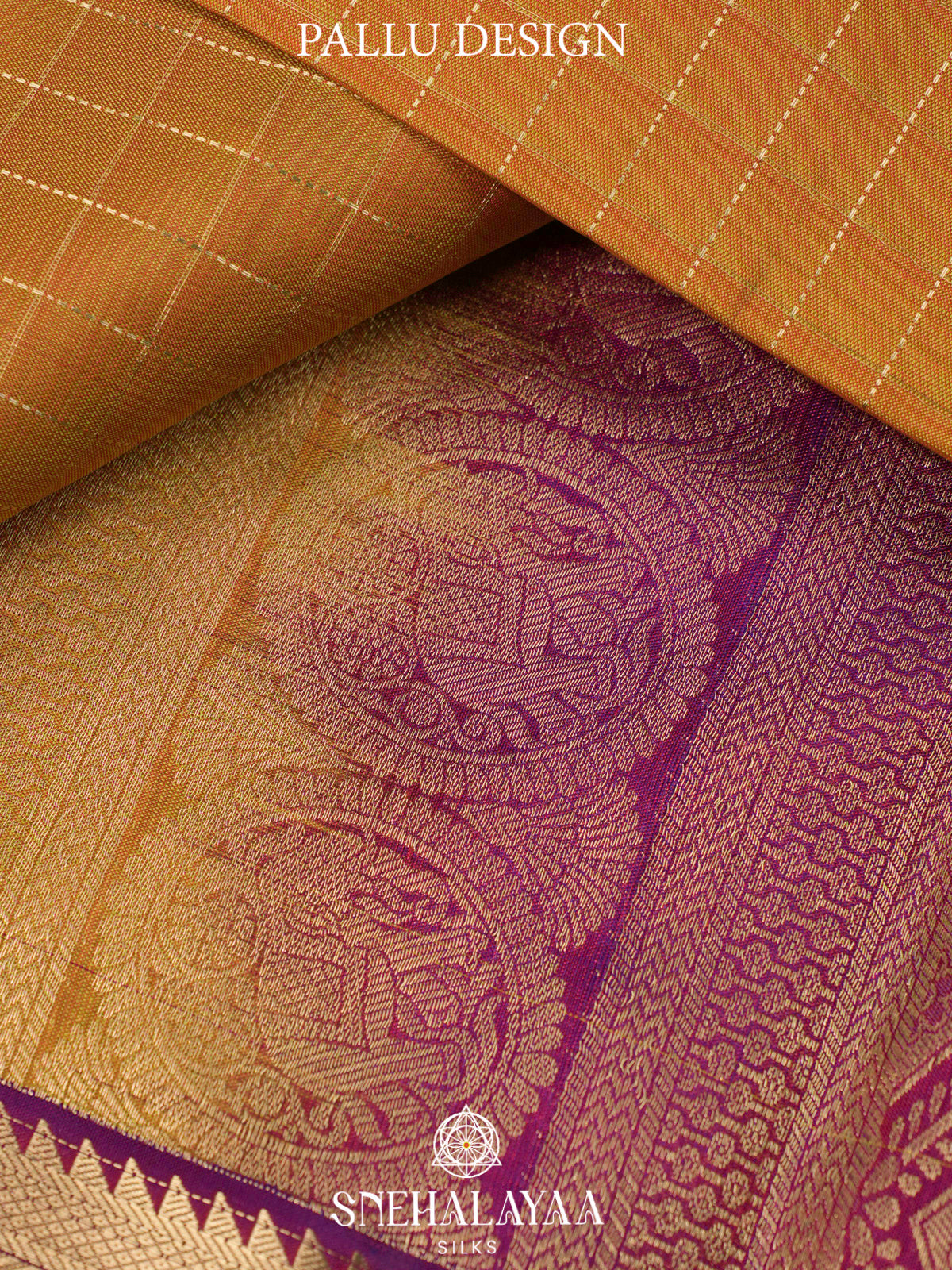 Yellow  Kanjivaram Silk Saree