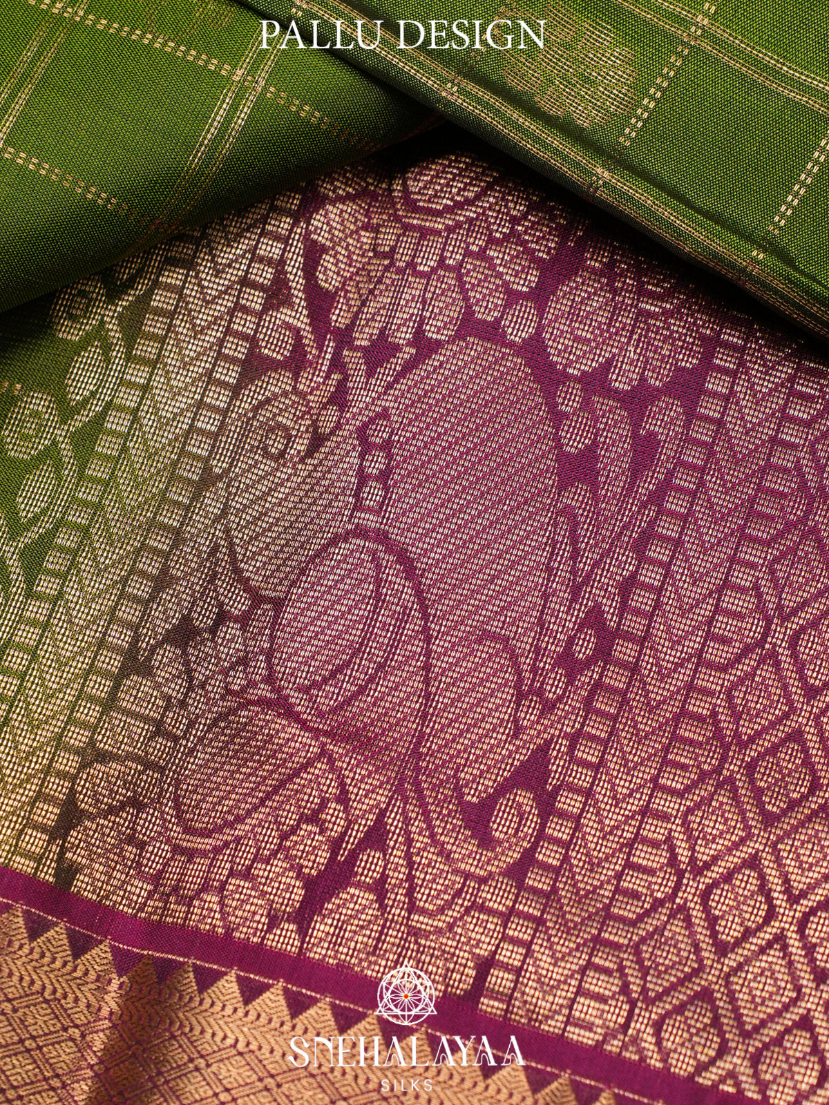 Emerald Green  Kanjivaram Silk Saree