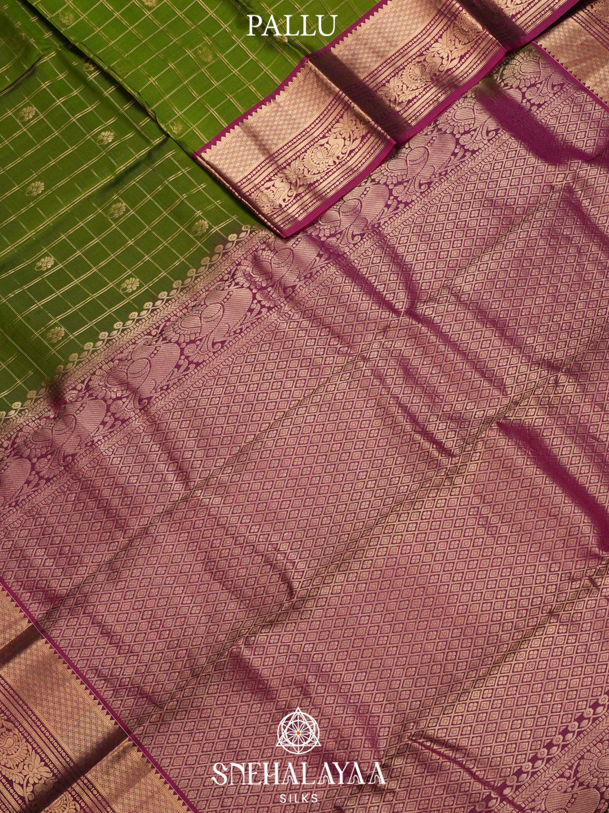 Emerald Green  Kanjivaram Silk Saree