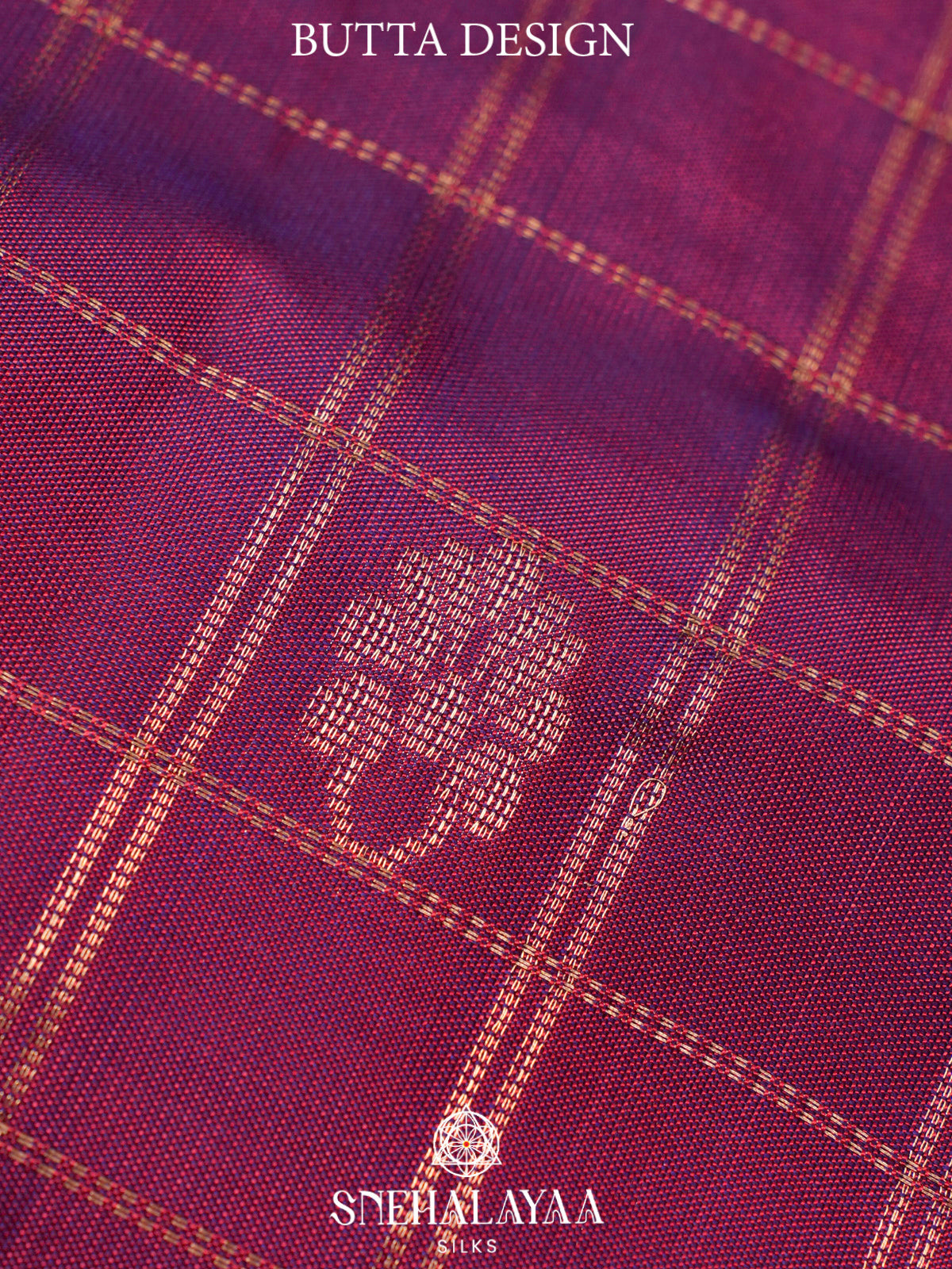 Magenta  Kanjivaram Silk Saree