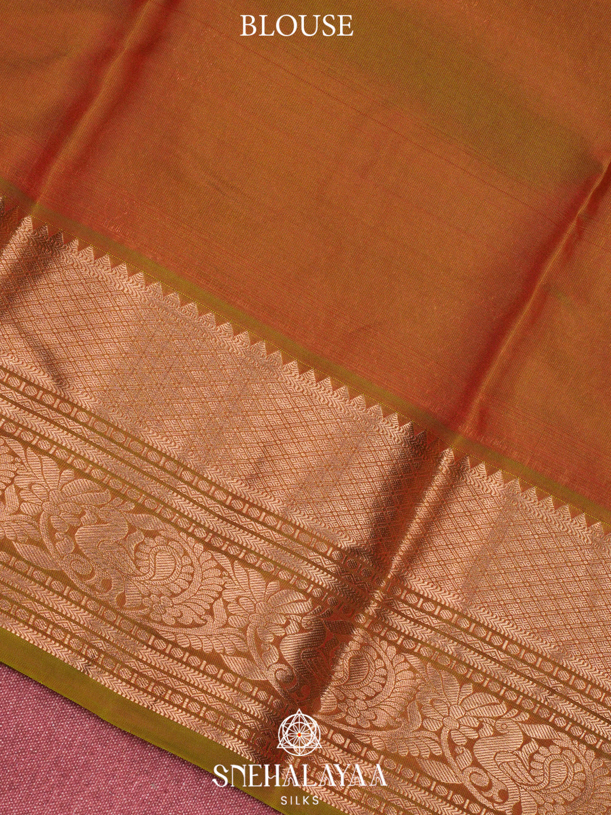 Magenta  Kanjivaram Silk Saree