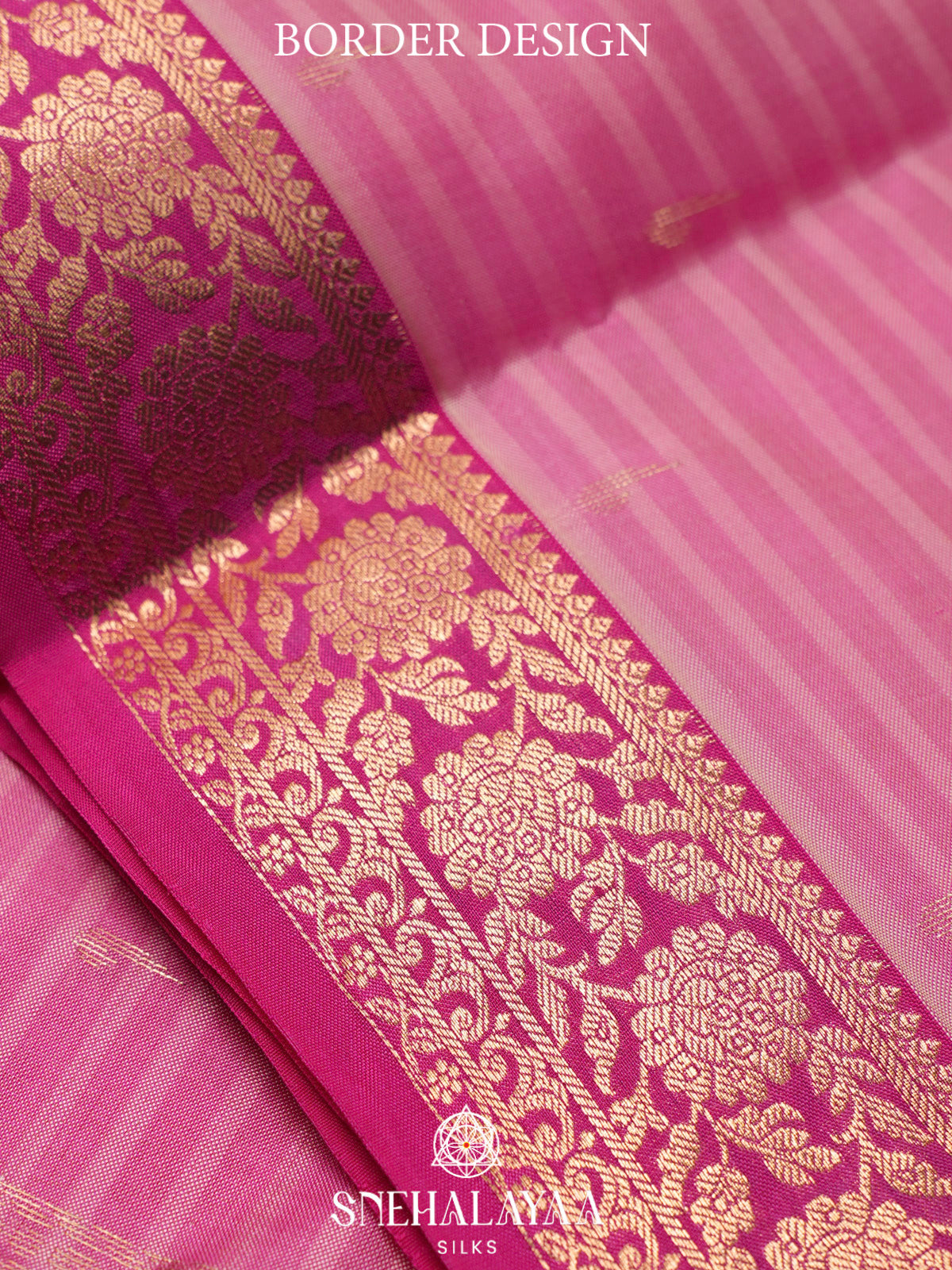 Baby Pink  Kanjivaram Silk Saree