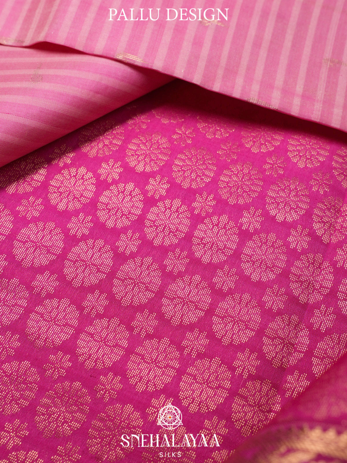 Baby Pink  Kanjivaram Silk Saree