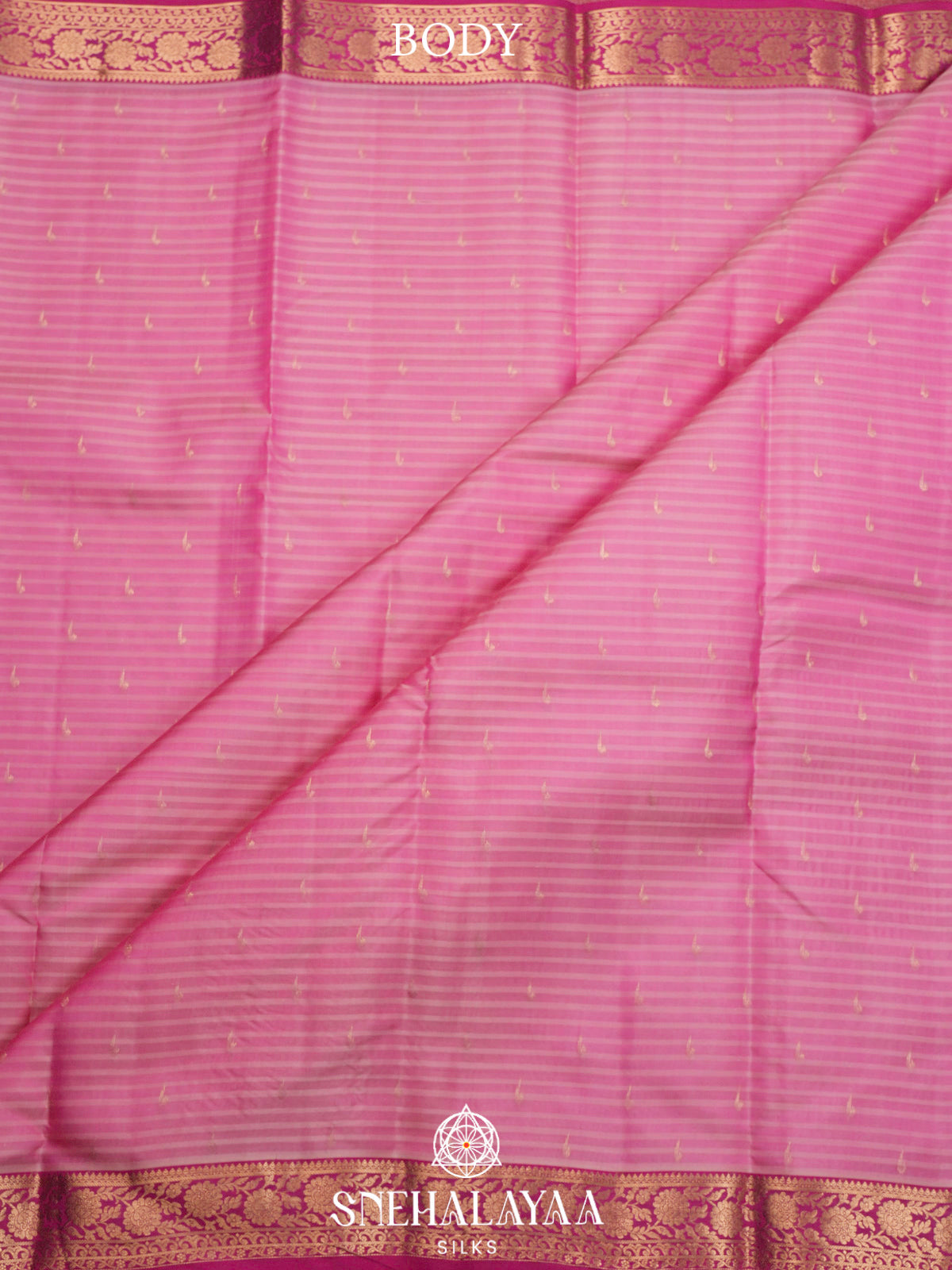 Baby Pink  Kanjivaram Silk Saree